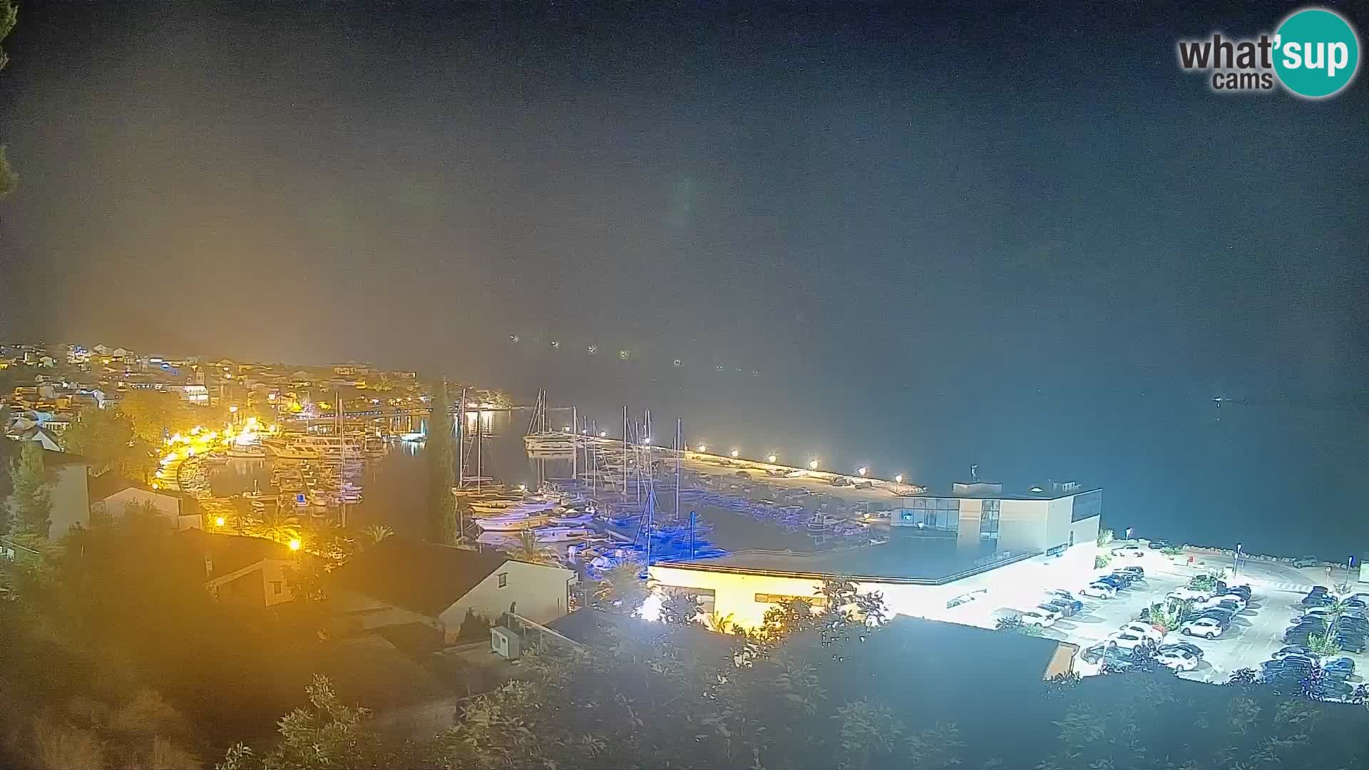 Panoramic view of Baška Voda