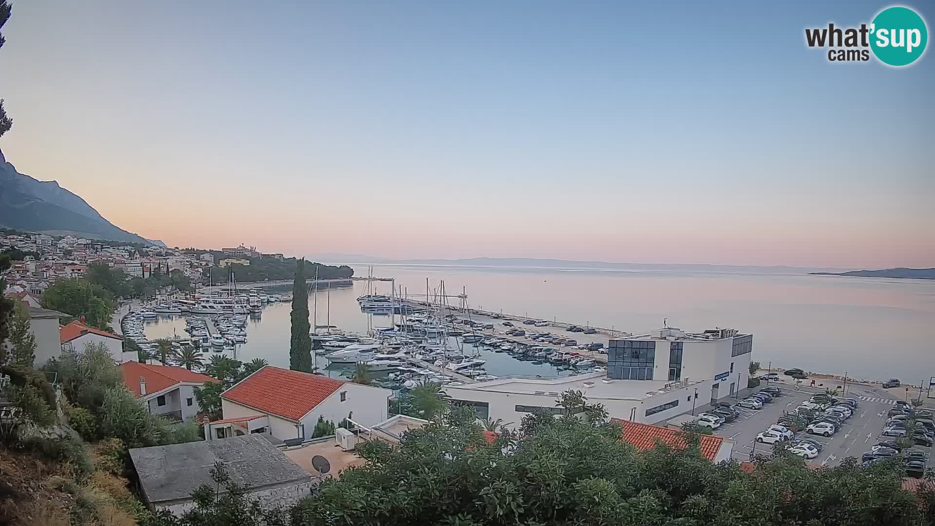 Blick auf Baska Voda