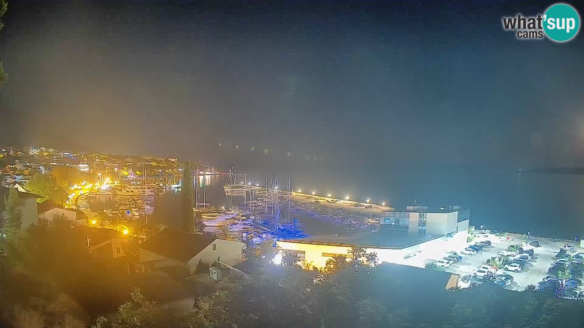 Panoramic view of Baška Voda