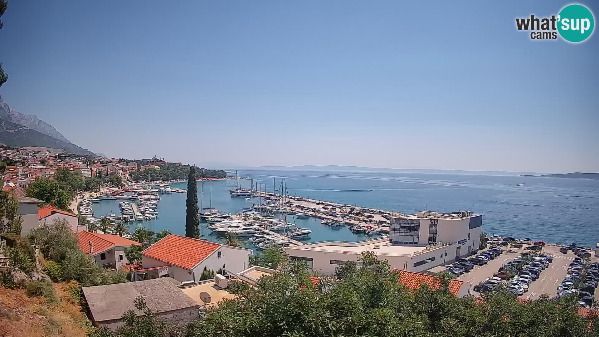 Blick auf Baska Voda