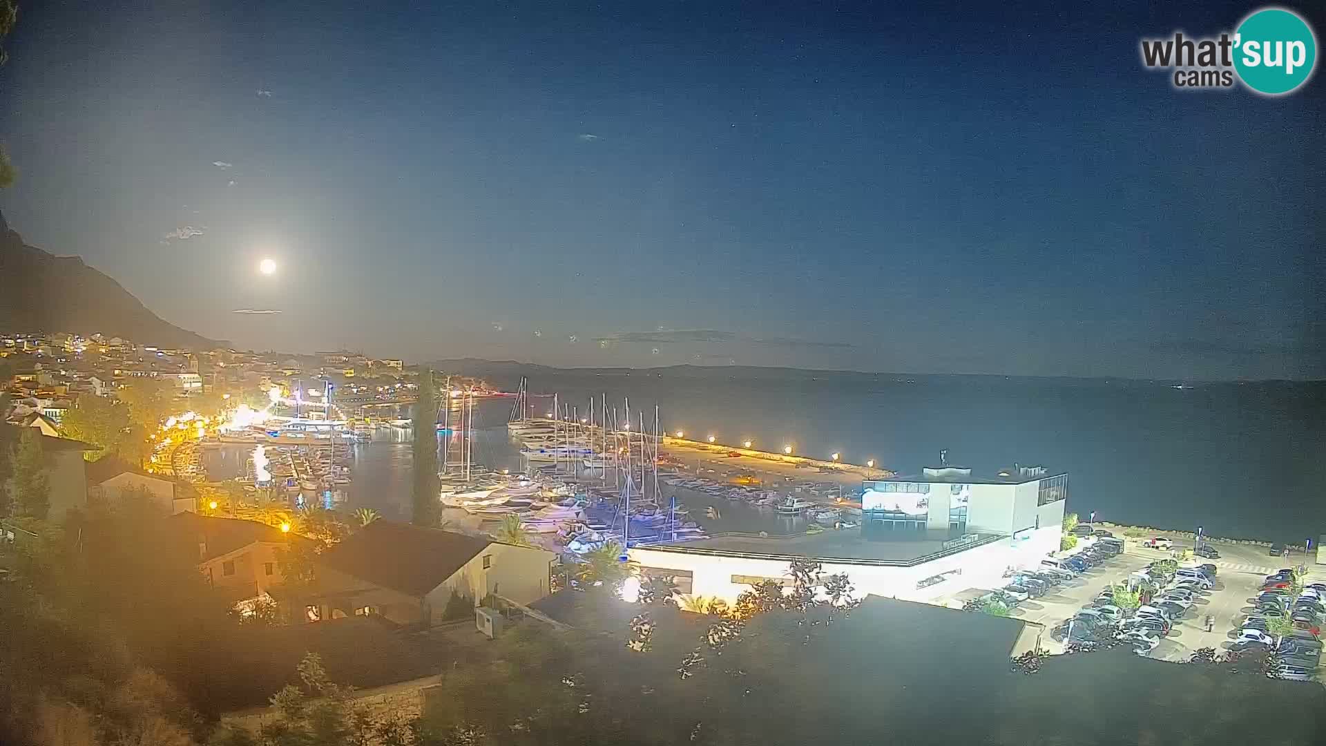 Panoramic view of Baška Voda