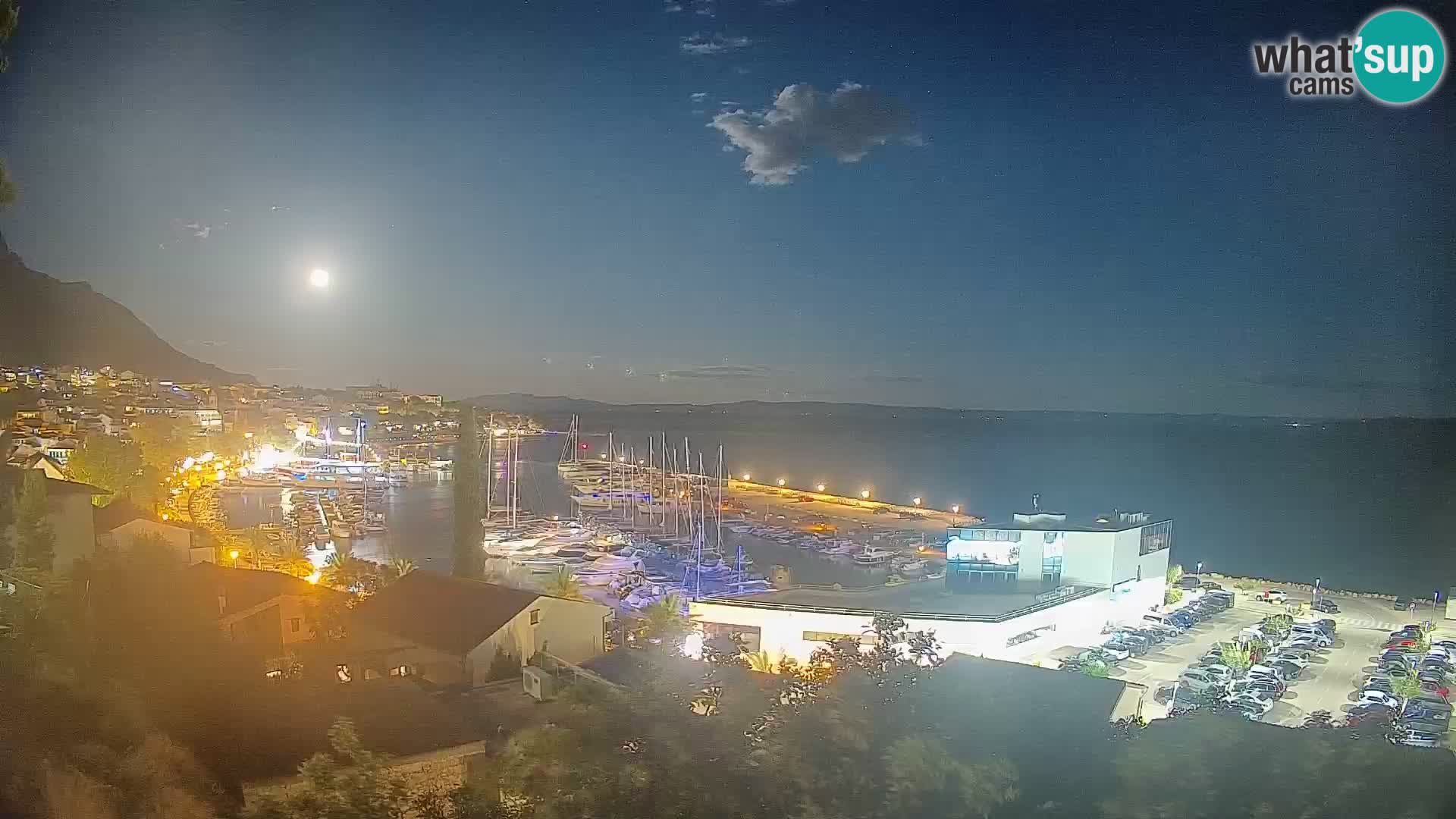 Panoramic view of Baška Voda
