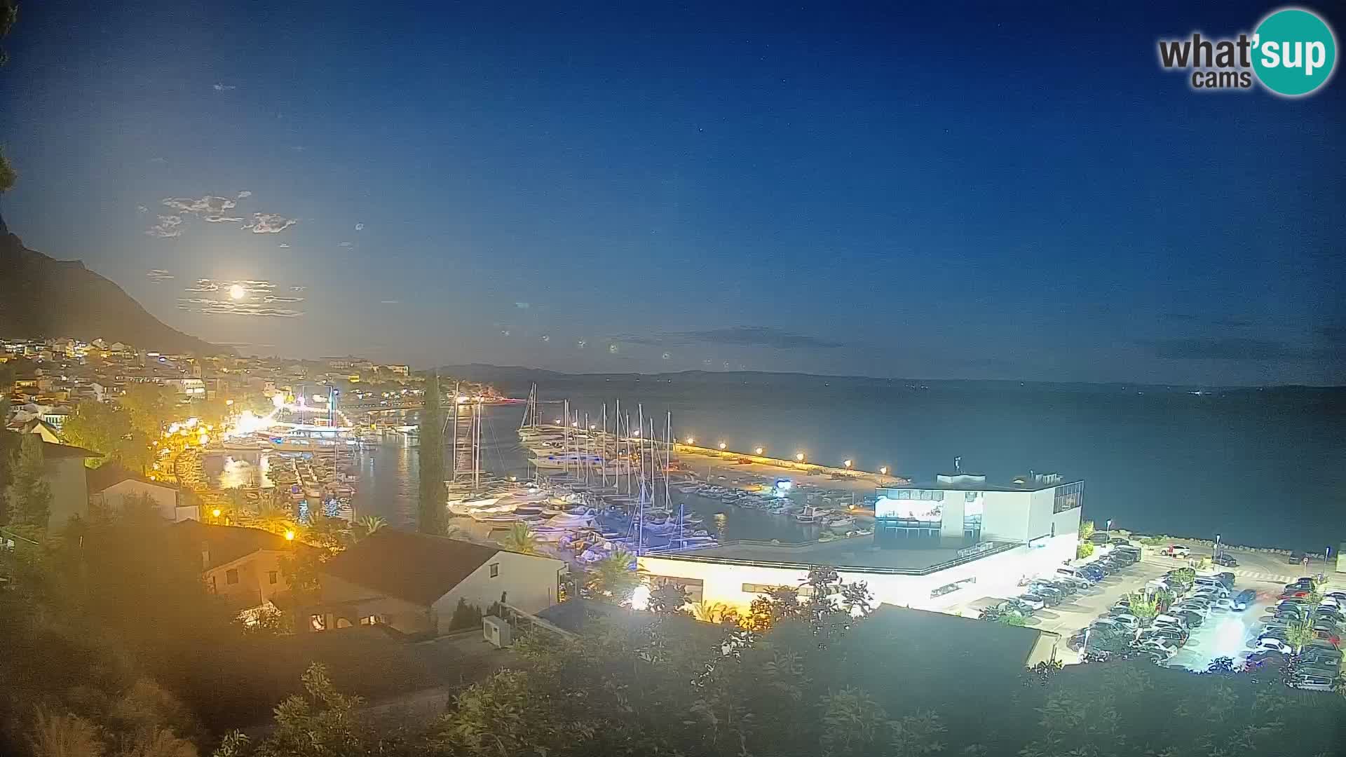 Panoramic view of Baška Voda