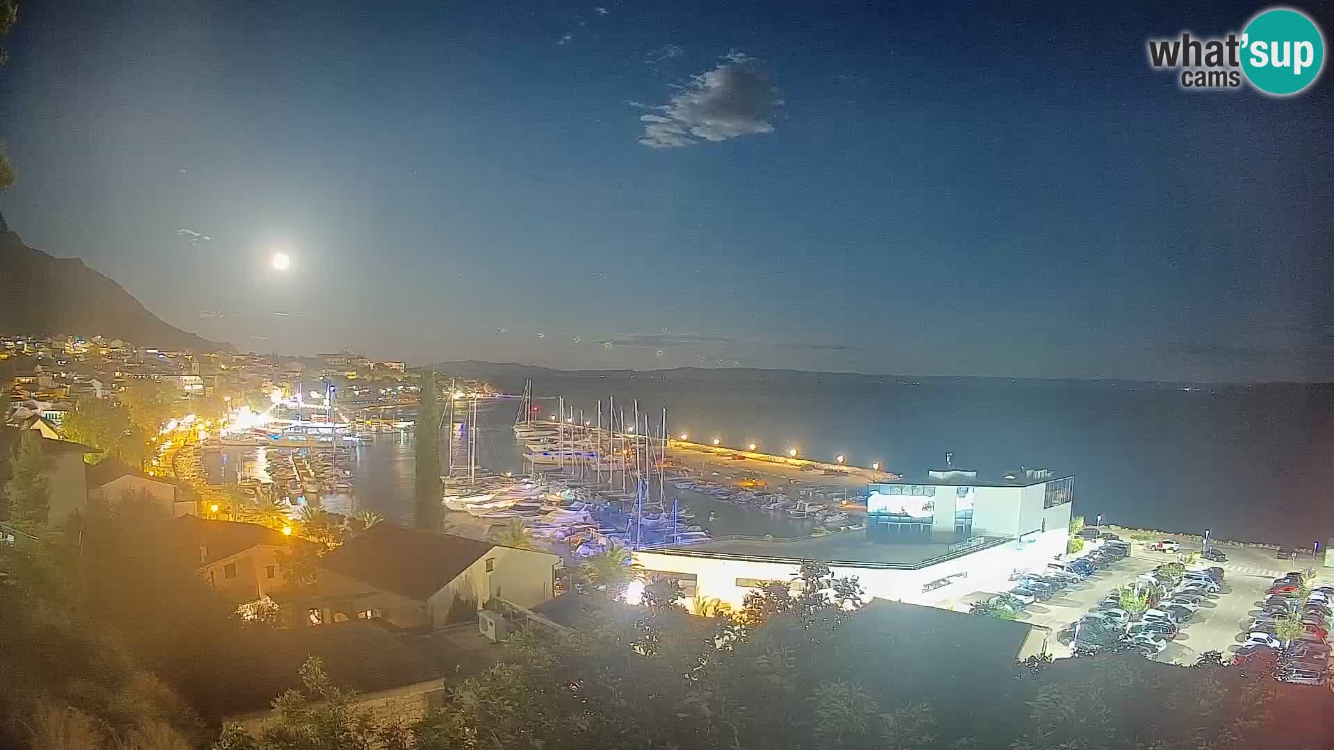 Blick auf Baska Voda