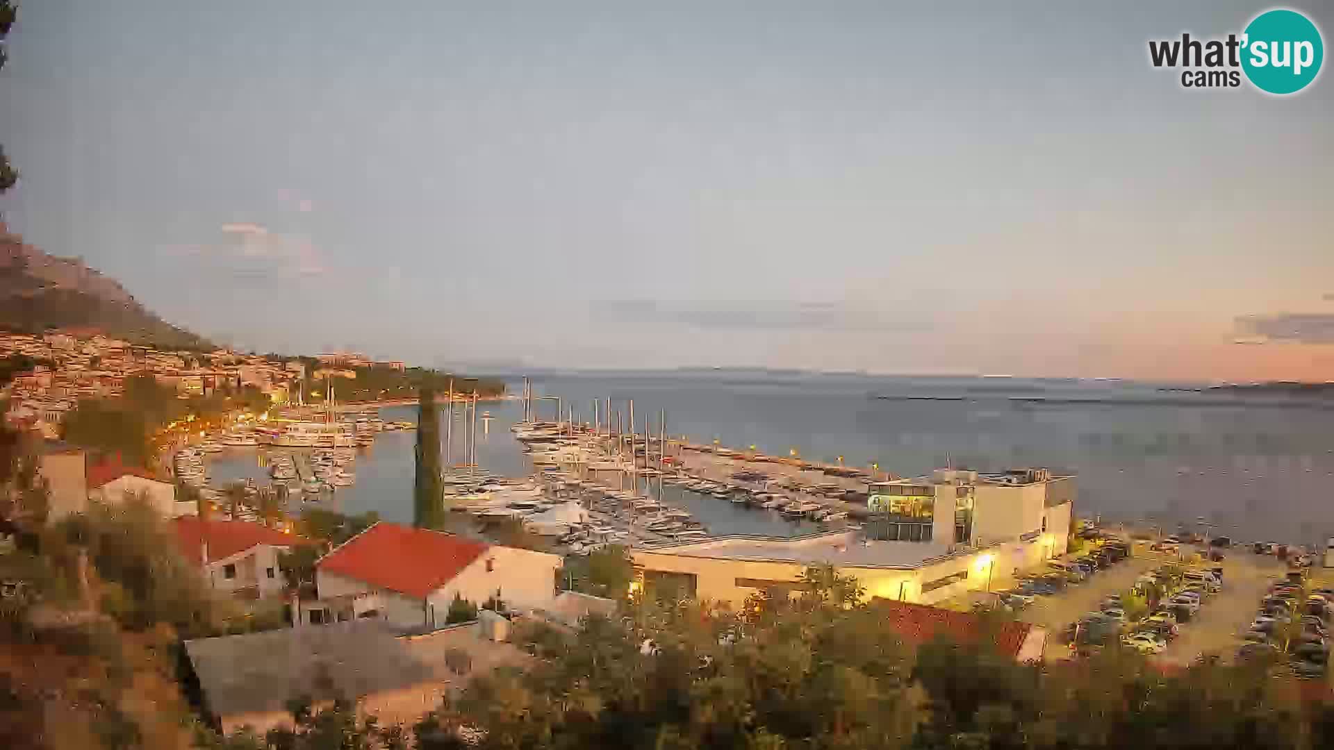 Panoramic view of Baška Voda