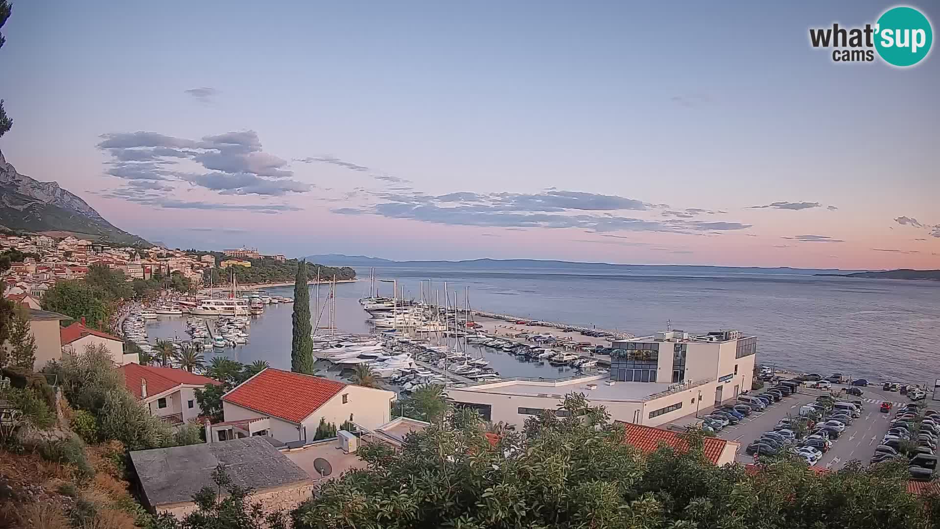 Blick auf Baska Voda
