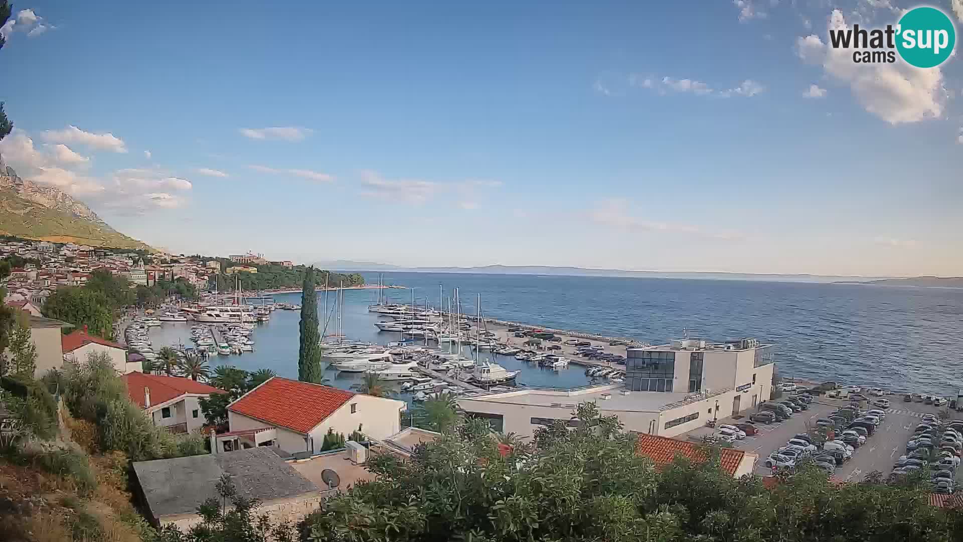 Panoramic view of Baška Voda