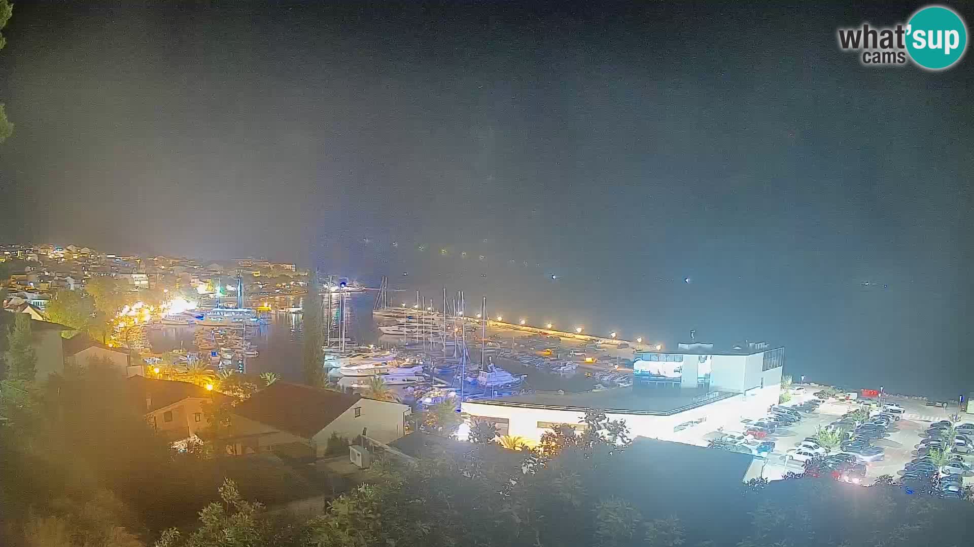 Panoramic view of Baška Voda