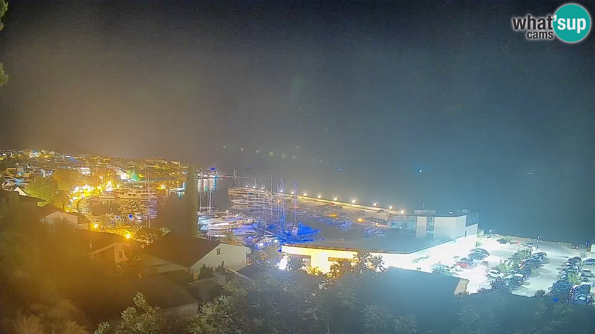 Panoramic view of Baška Voda
