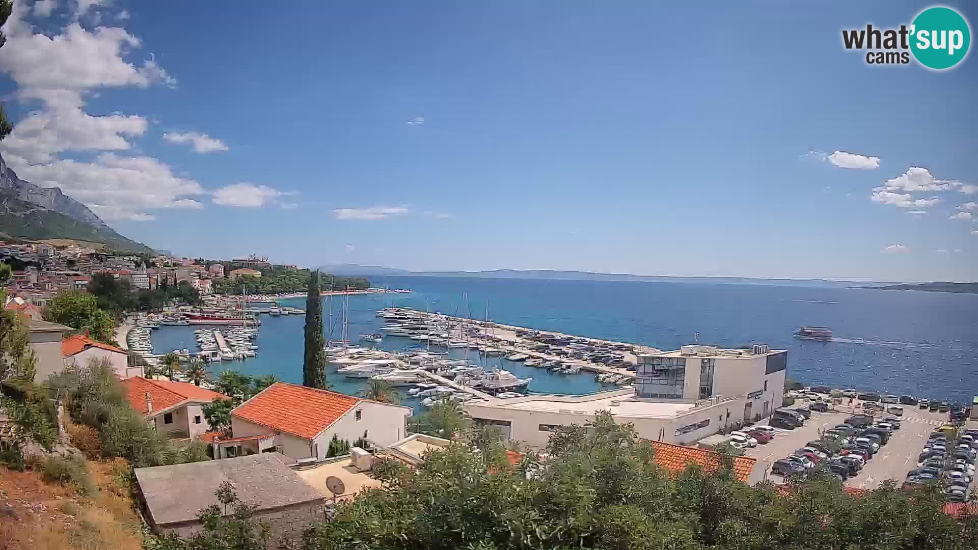 Blick auf Baska Voda
