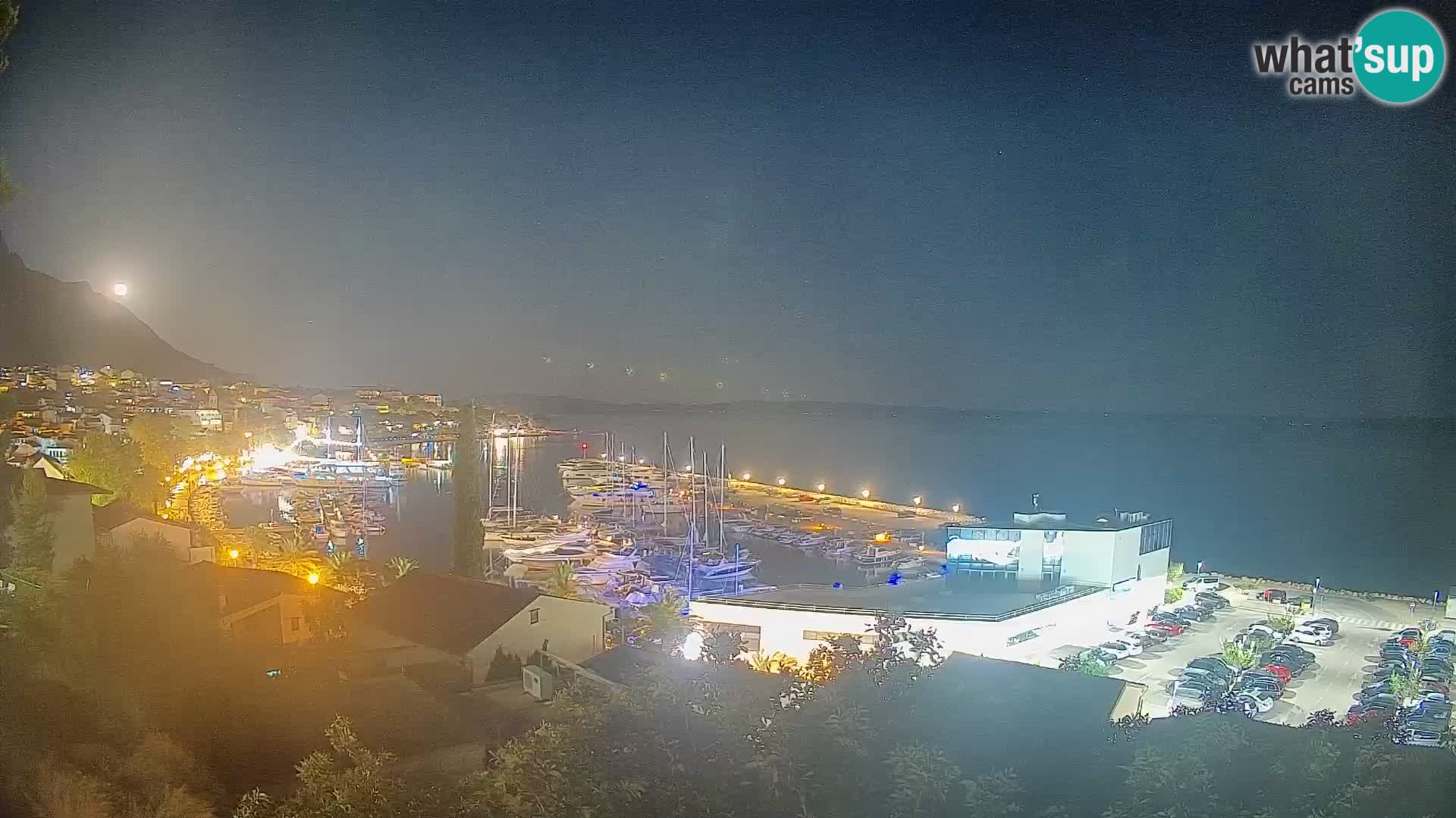 Panoramic view of Baška Voda