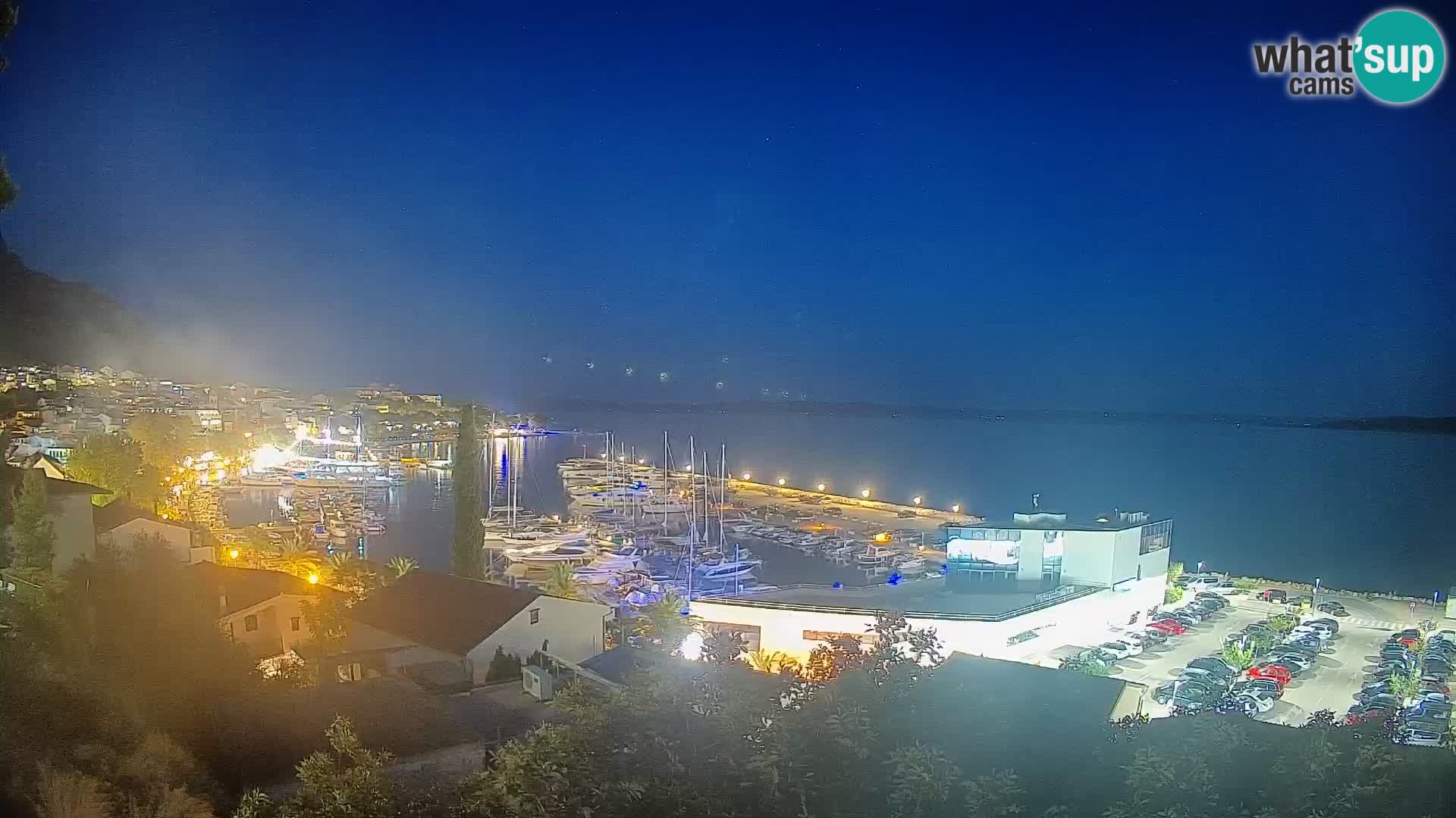 Panoramic view of Baška Voda
