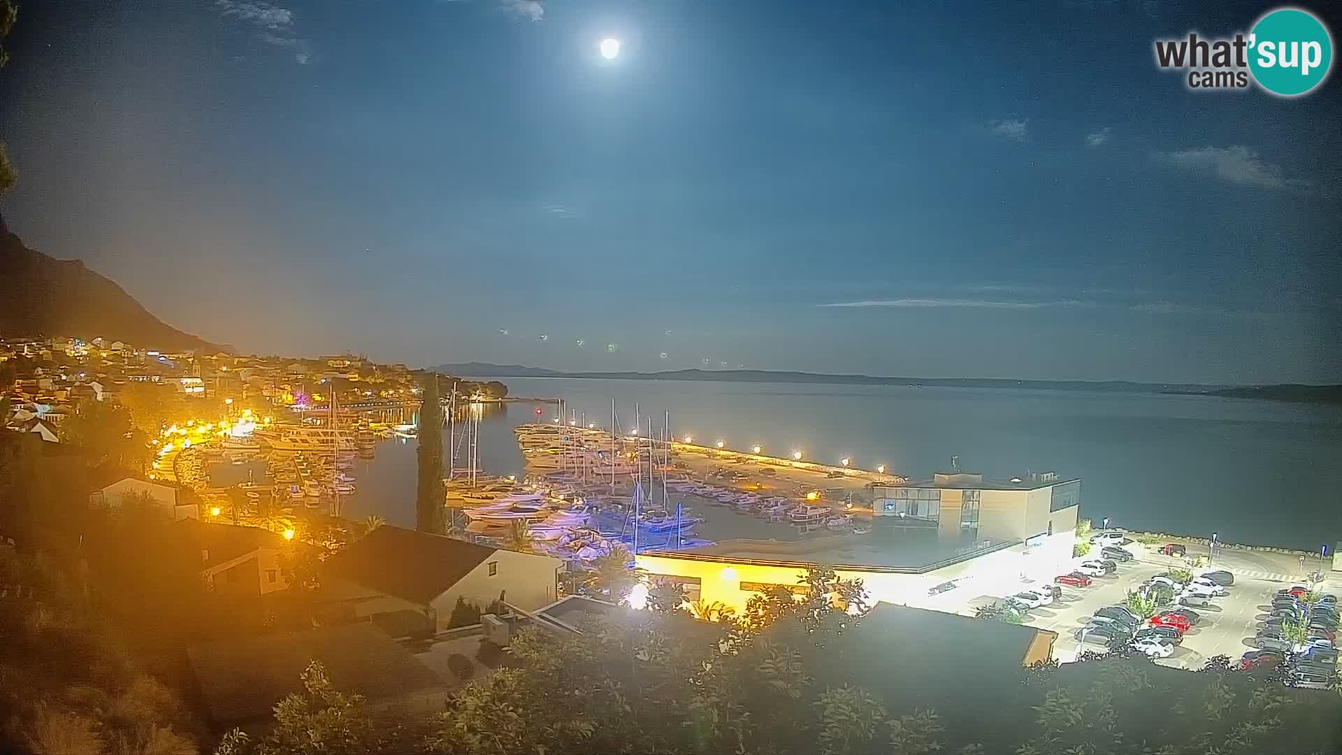 Panoramic view of Baška Voda