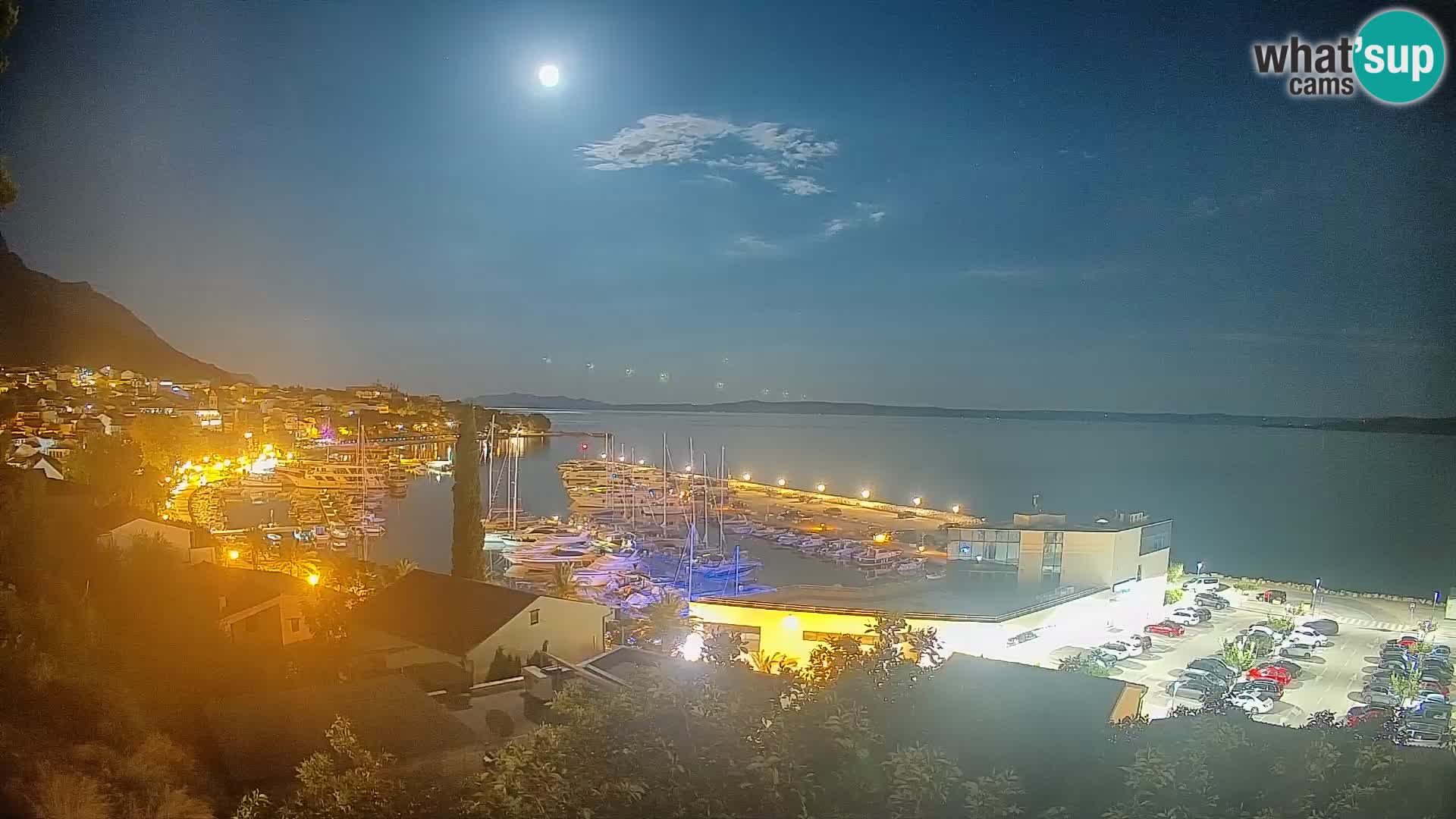 Panoramic view of Baška Voda