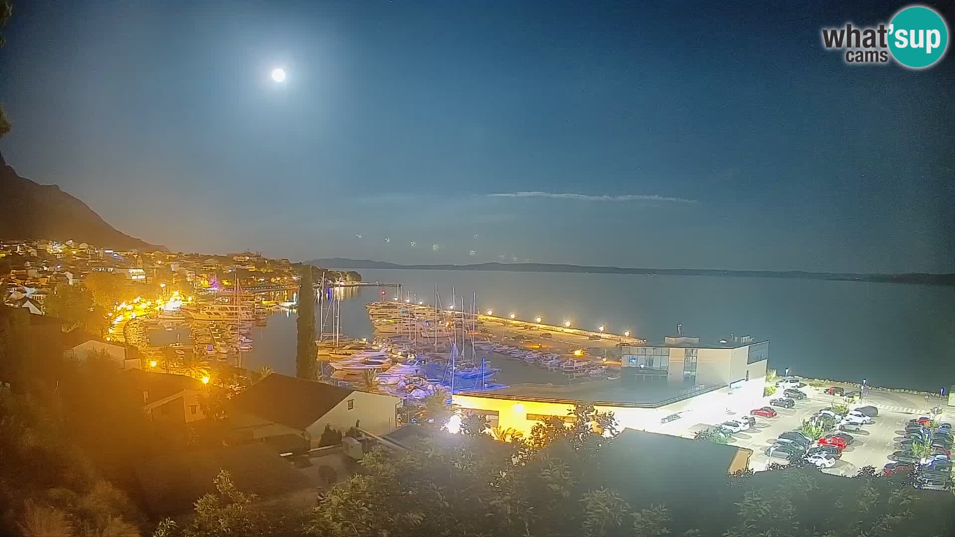 Panoramic view of Baška Voda