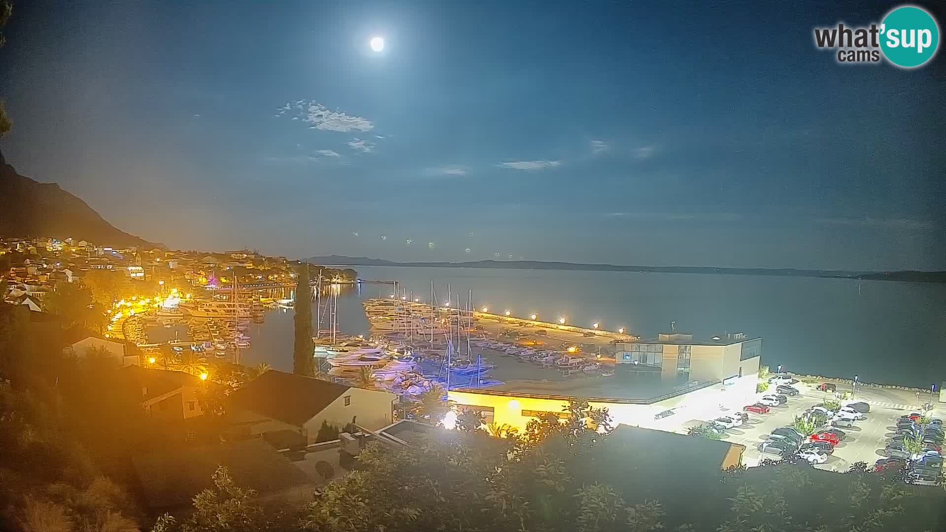 Blick auf Baska Voda
