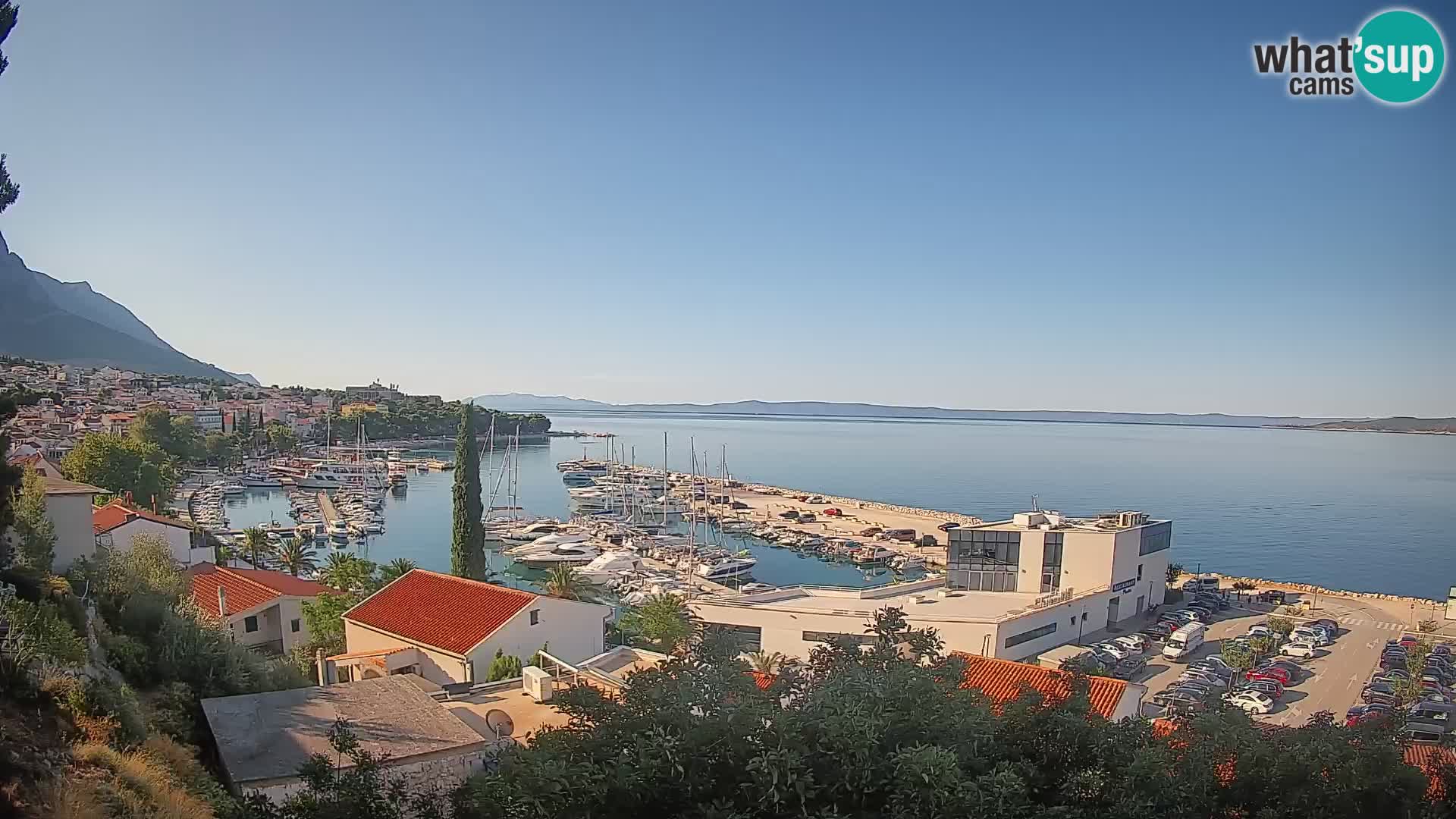 Blick auf Baska Voda