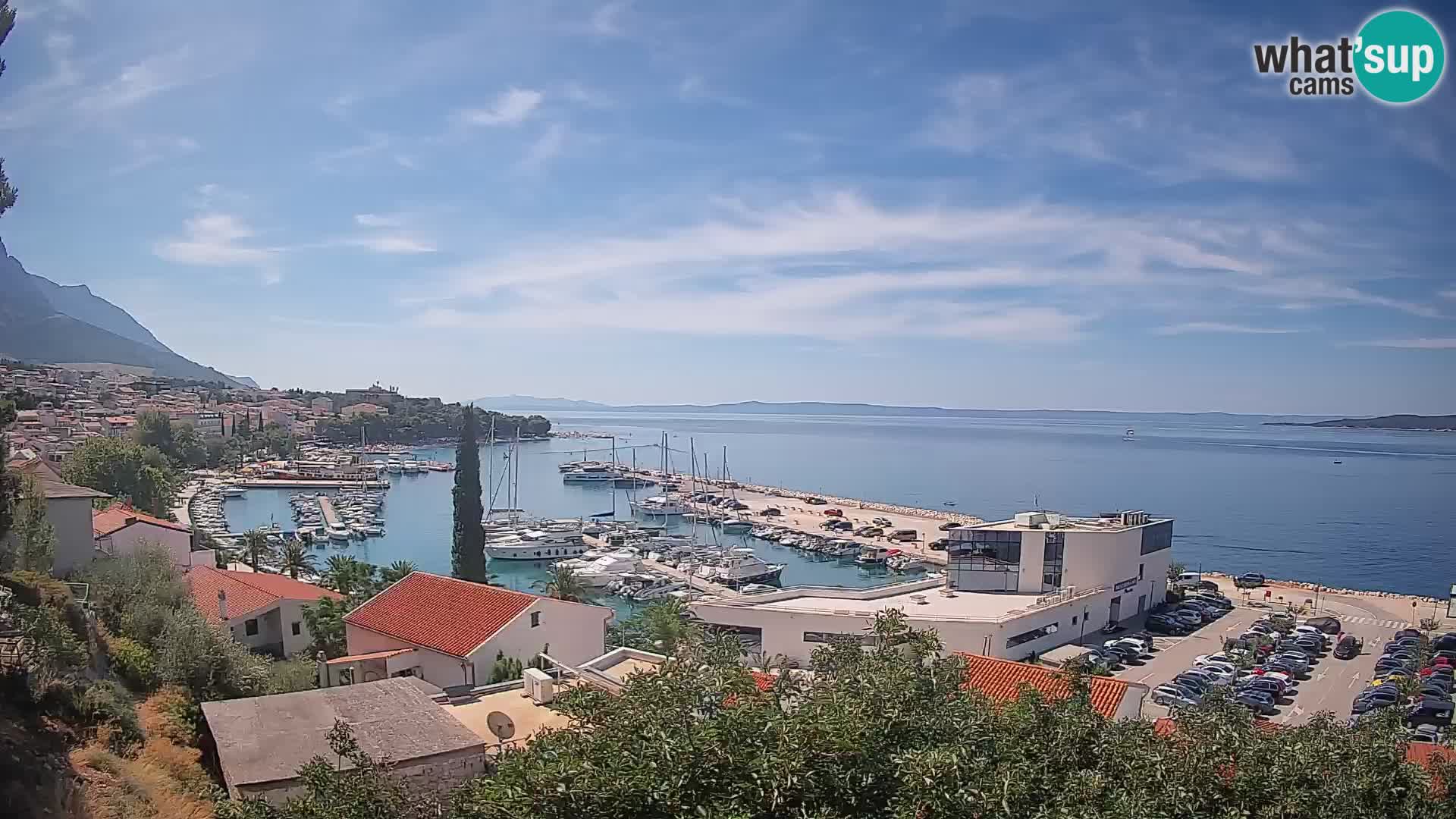 Blick auf Baska Voda