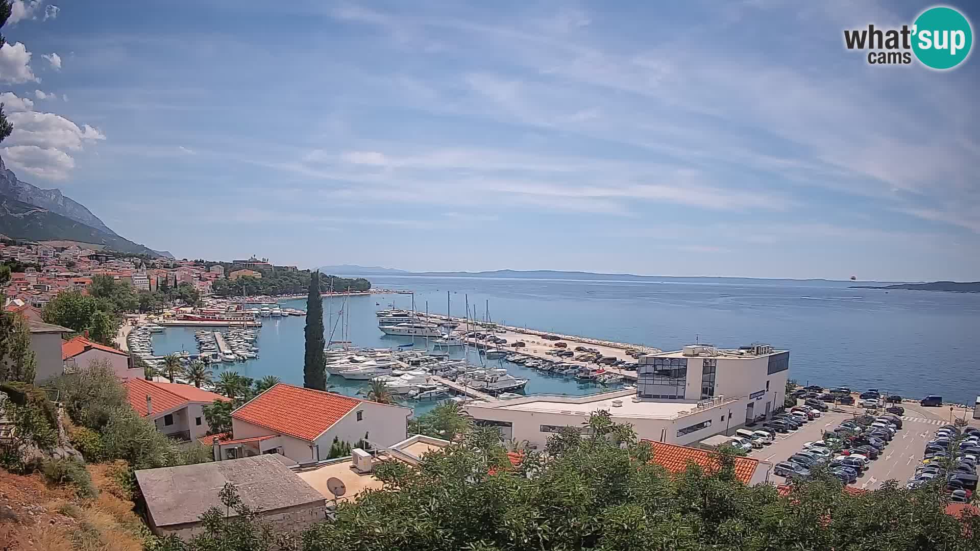 Blick auf Baska Voda