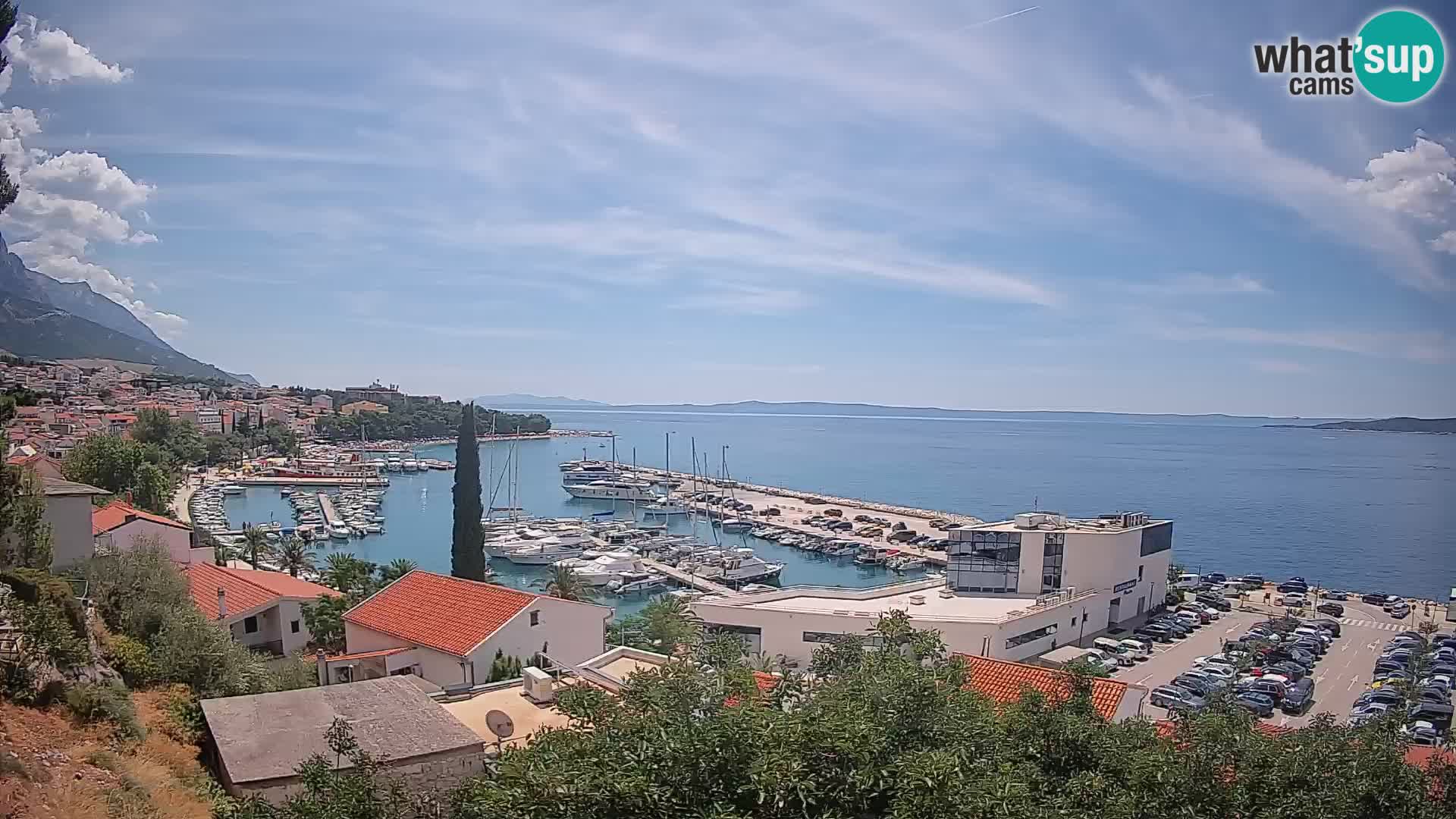 Blick auf Baska Voda