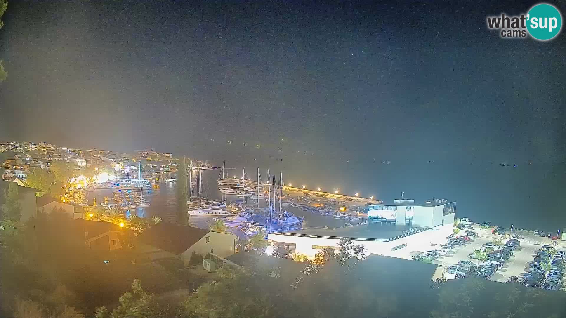 Panoramic view of Baška Voda