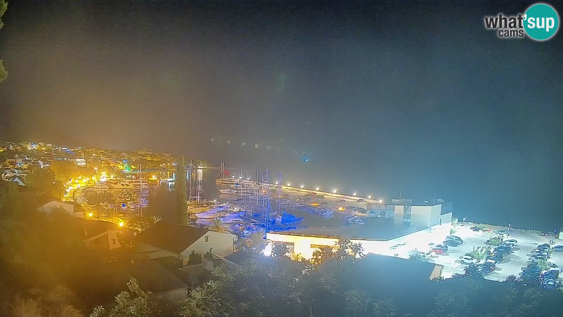 Blick auf Baska Voda