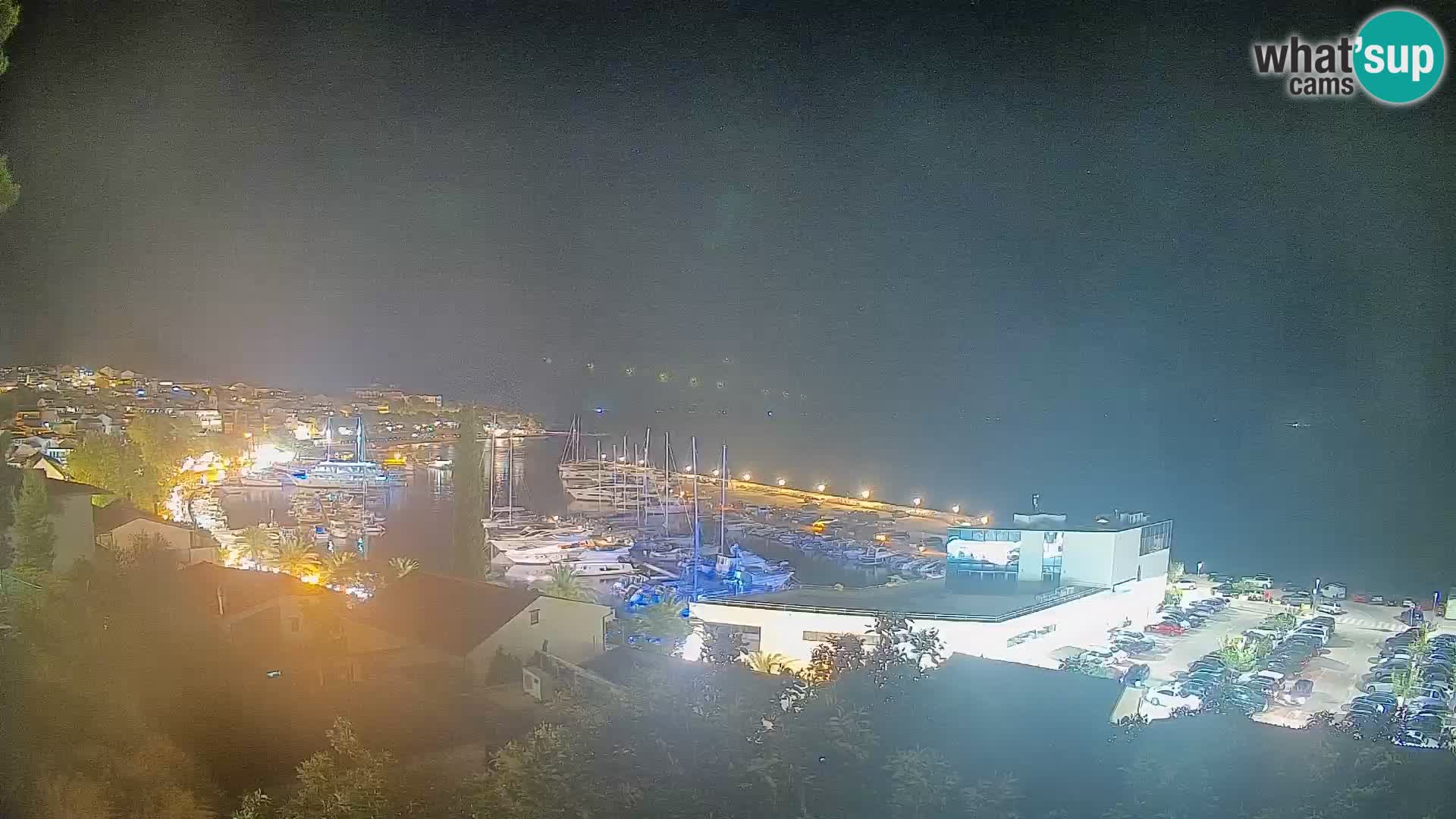 Panoramic view of Baška Voda