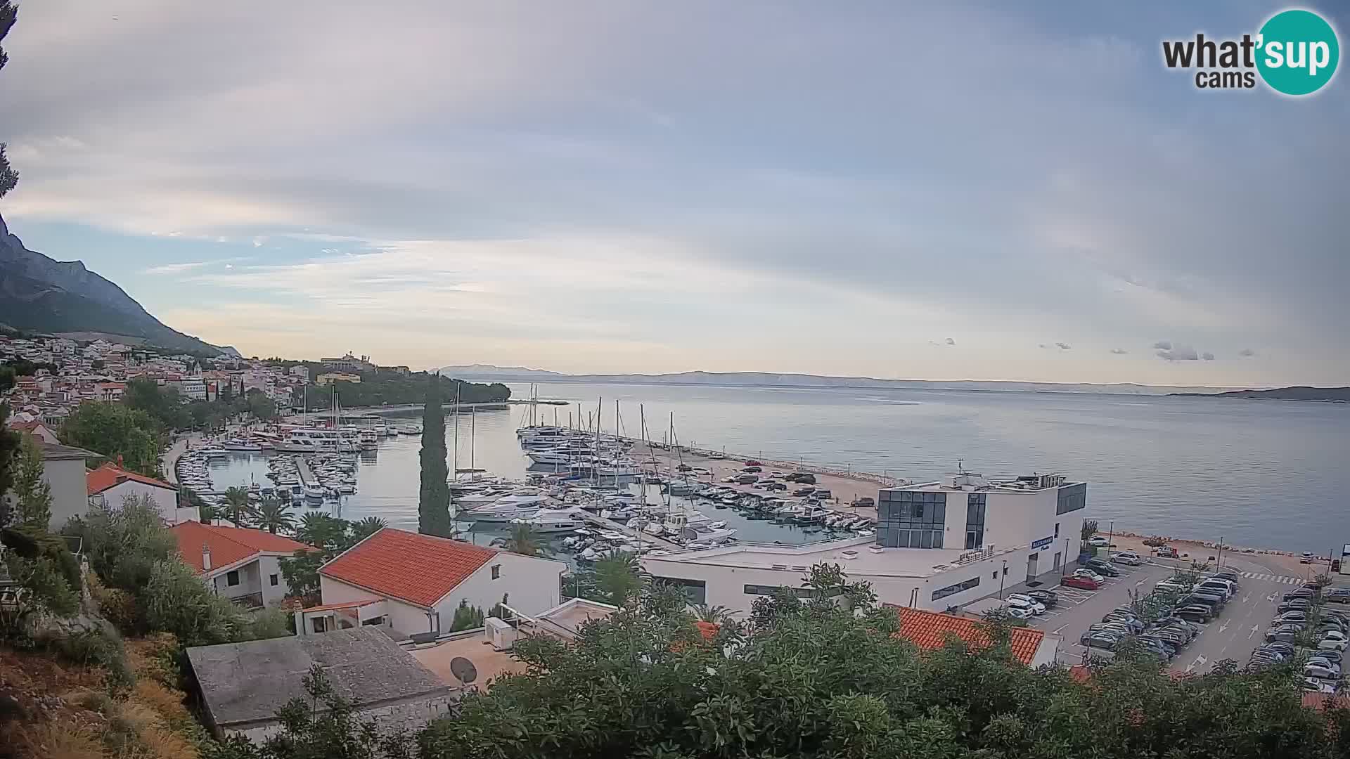 Panoramic view of Baška Voda