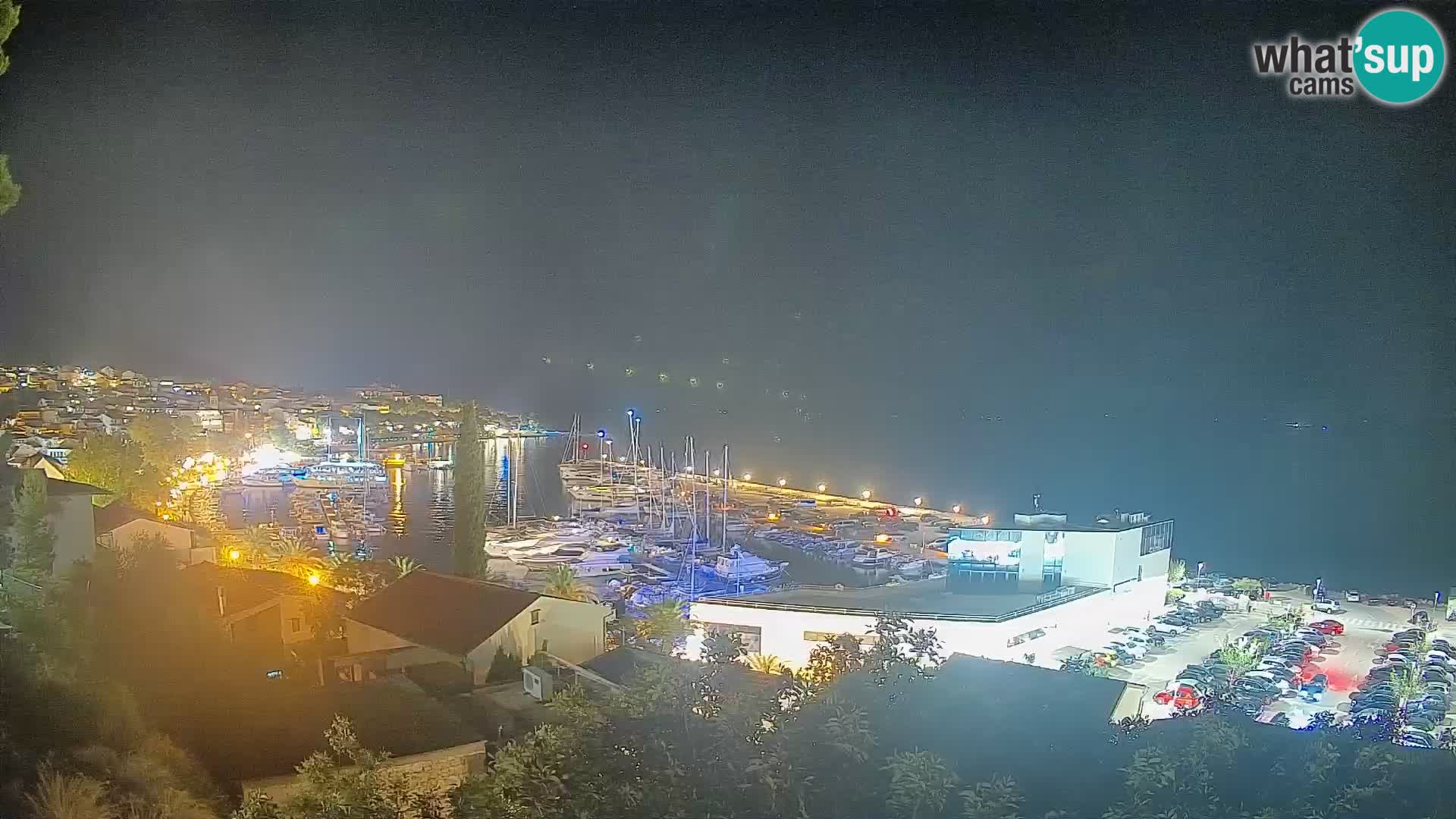 Panoramic view of Baška Voda
