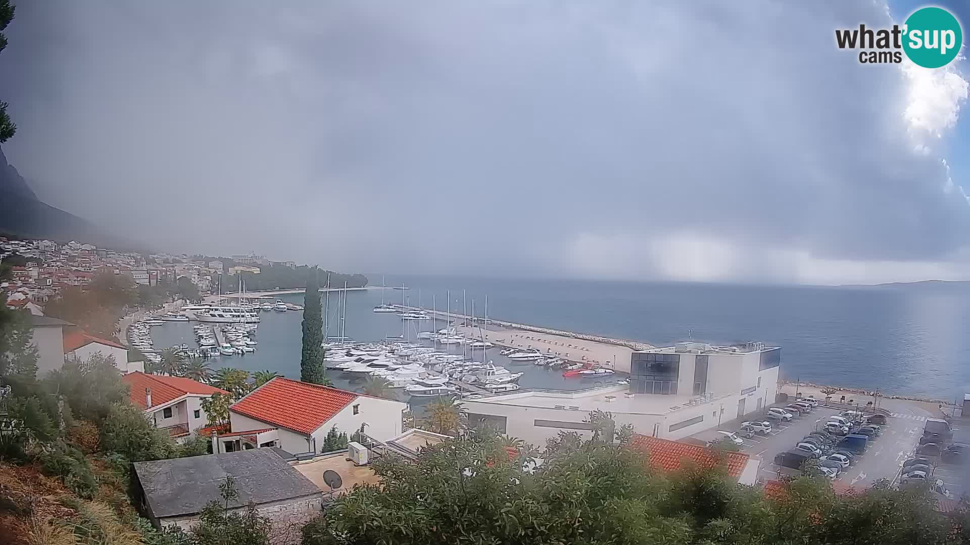 Panoramic view of Baška Voda