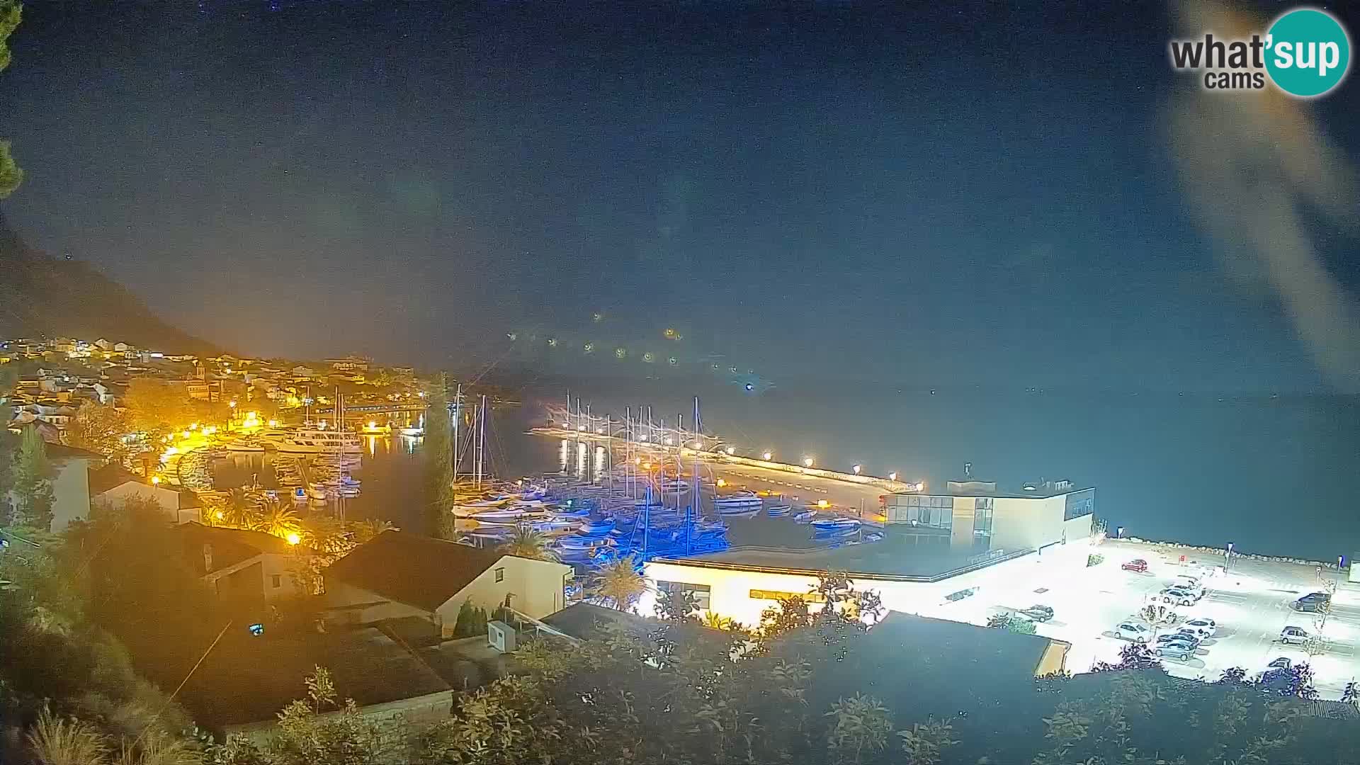 Blick auf Baska Voda