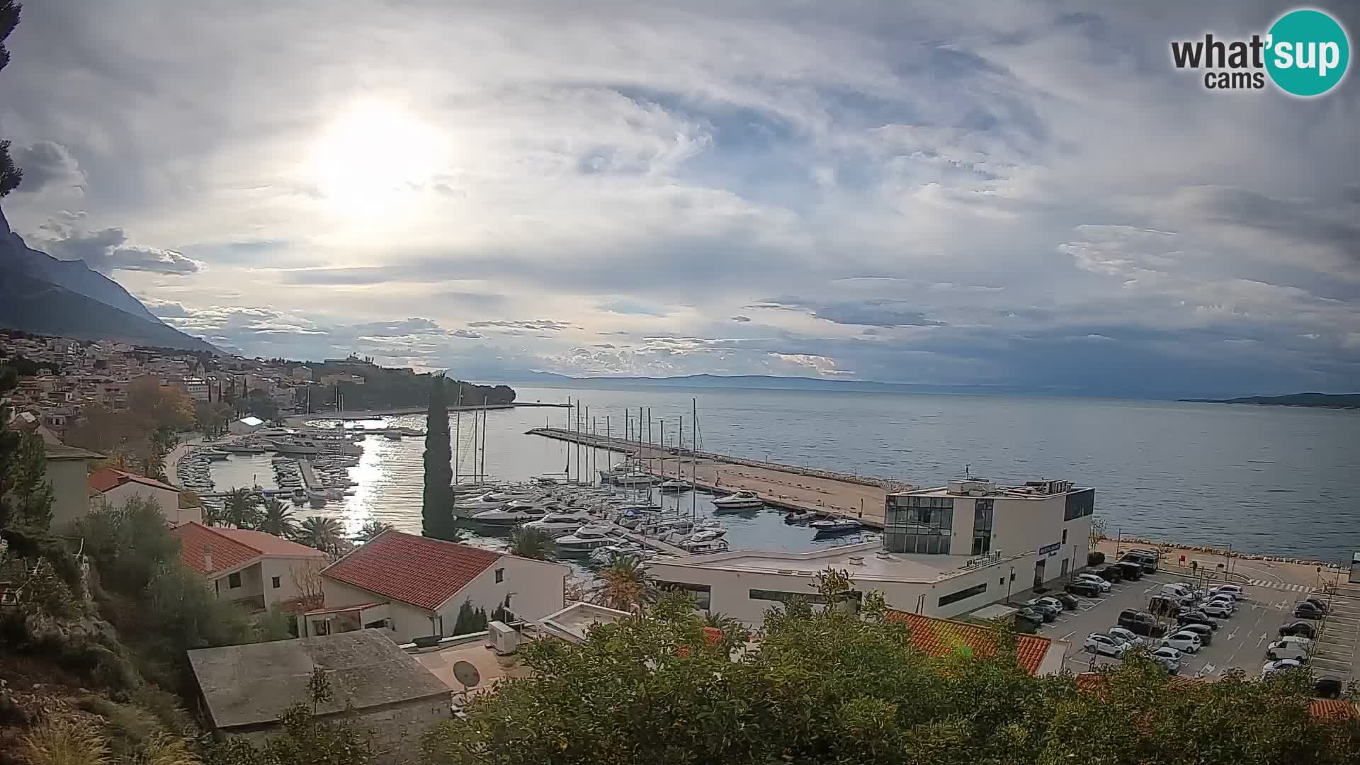 Blick auf Baska Voda