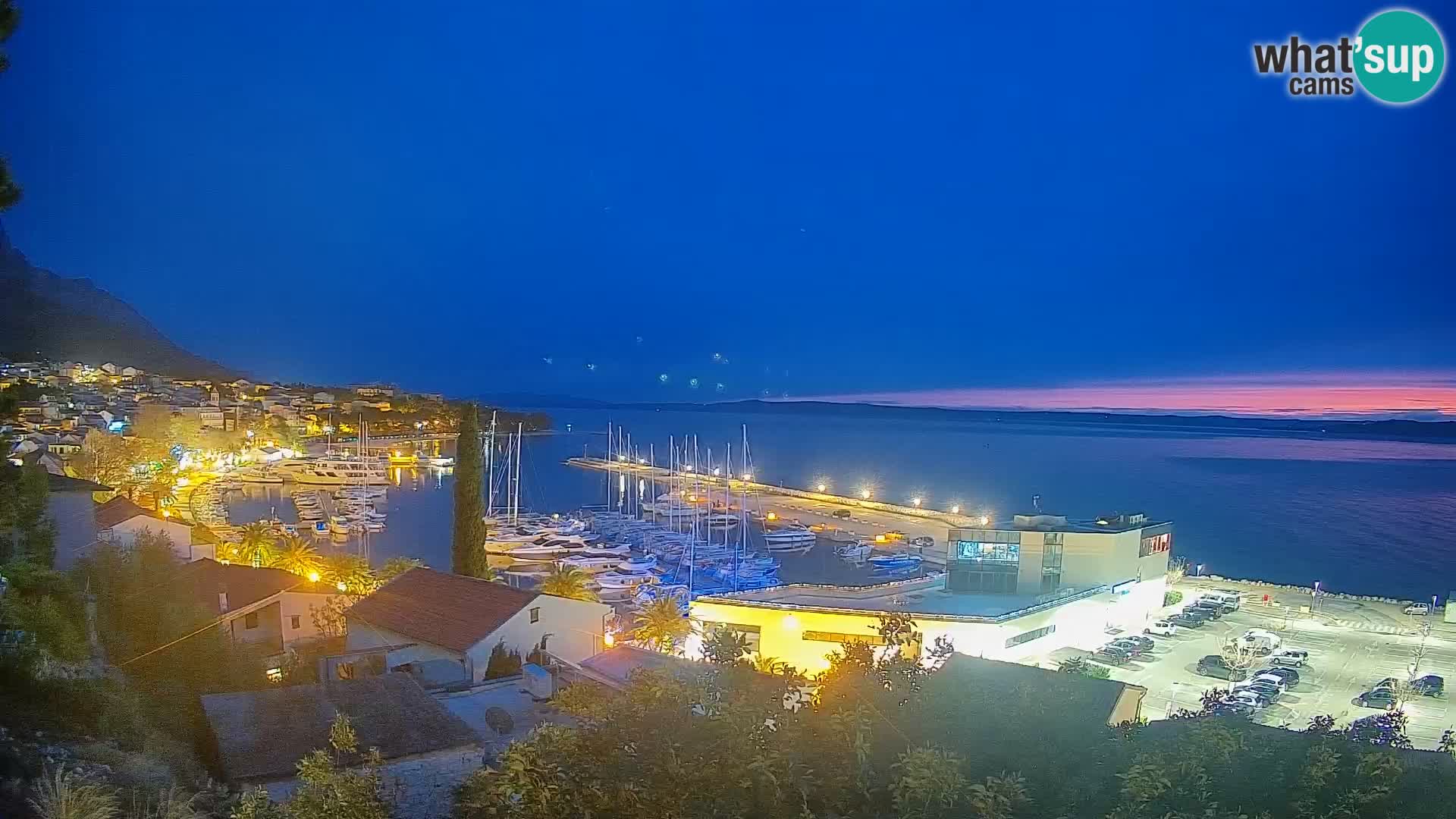 Panoramic view of Baška Voda