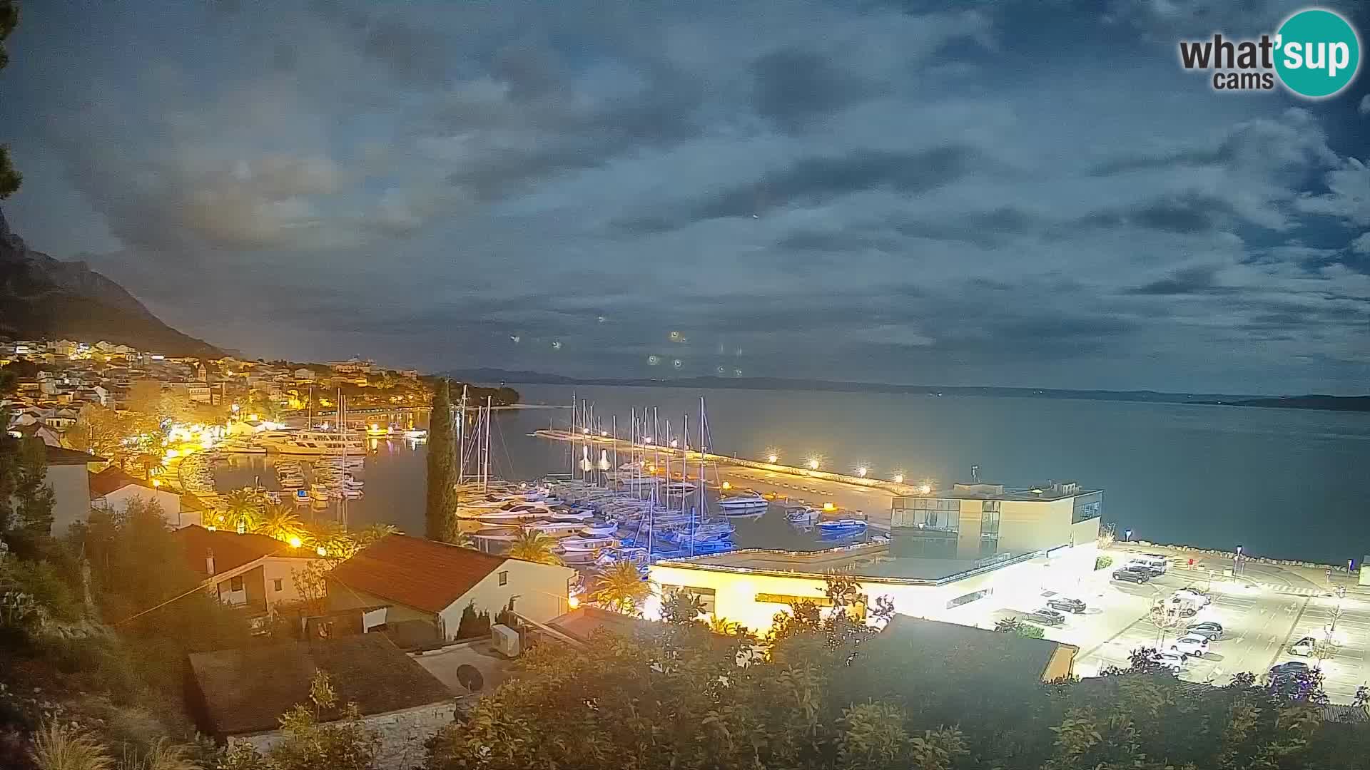 Panoramic view of Baška Voda
