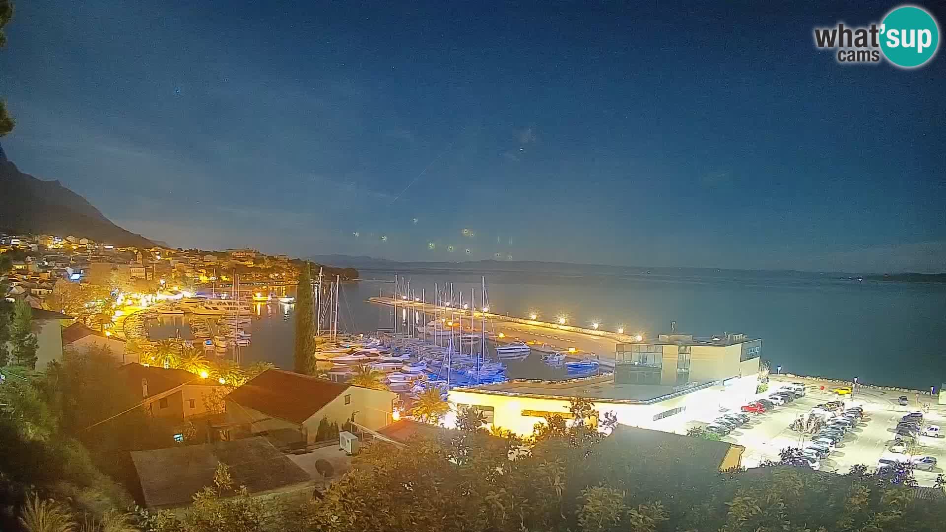 Blick auf Baska Voda