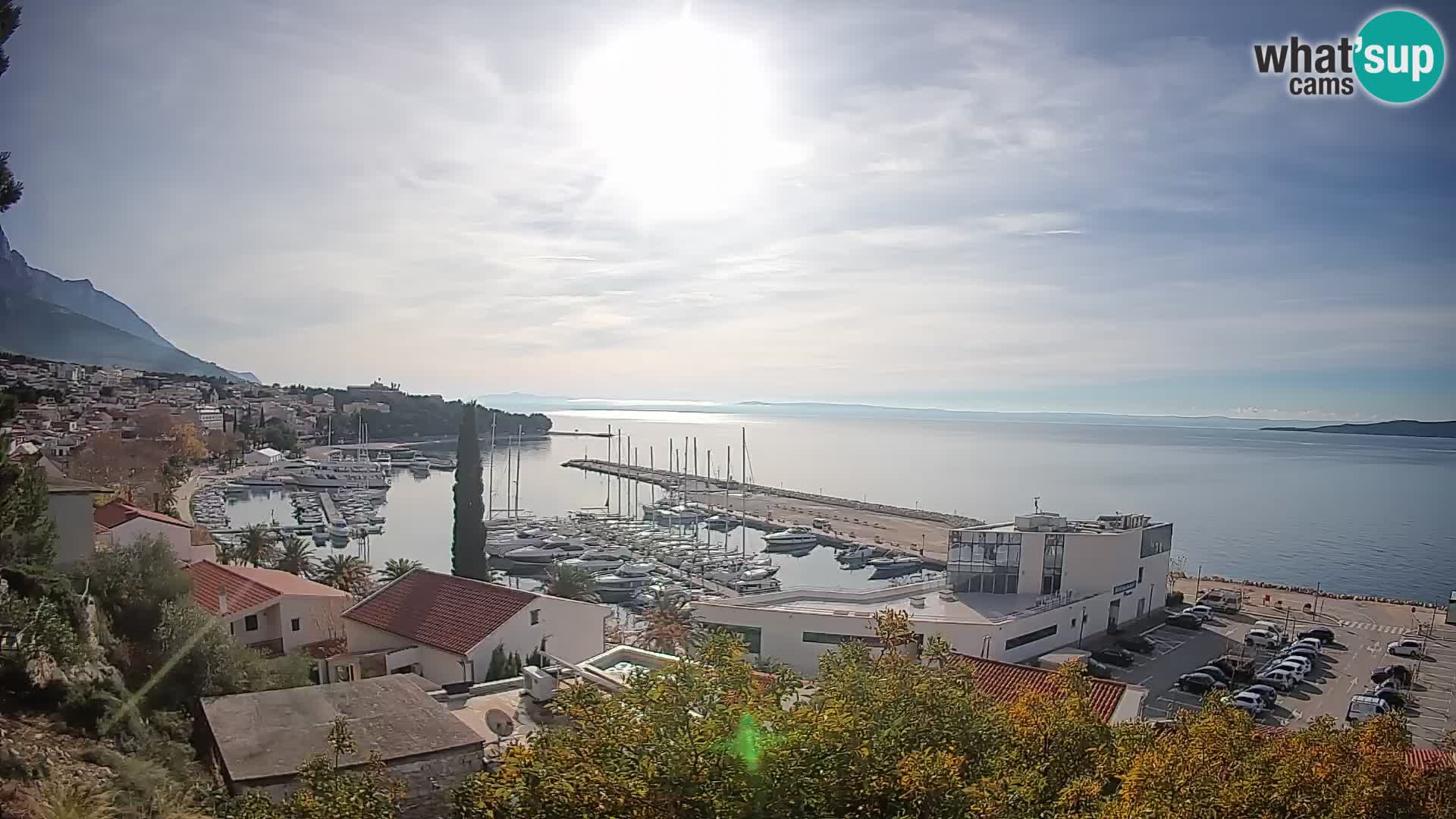 Panoramic view of Baška Voda