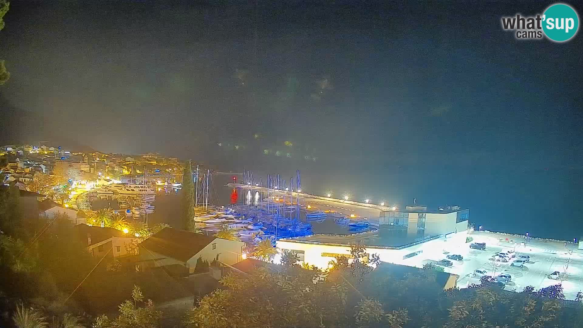 Panoramic view of Baška Voda