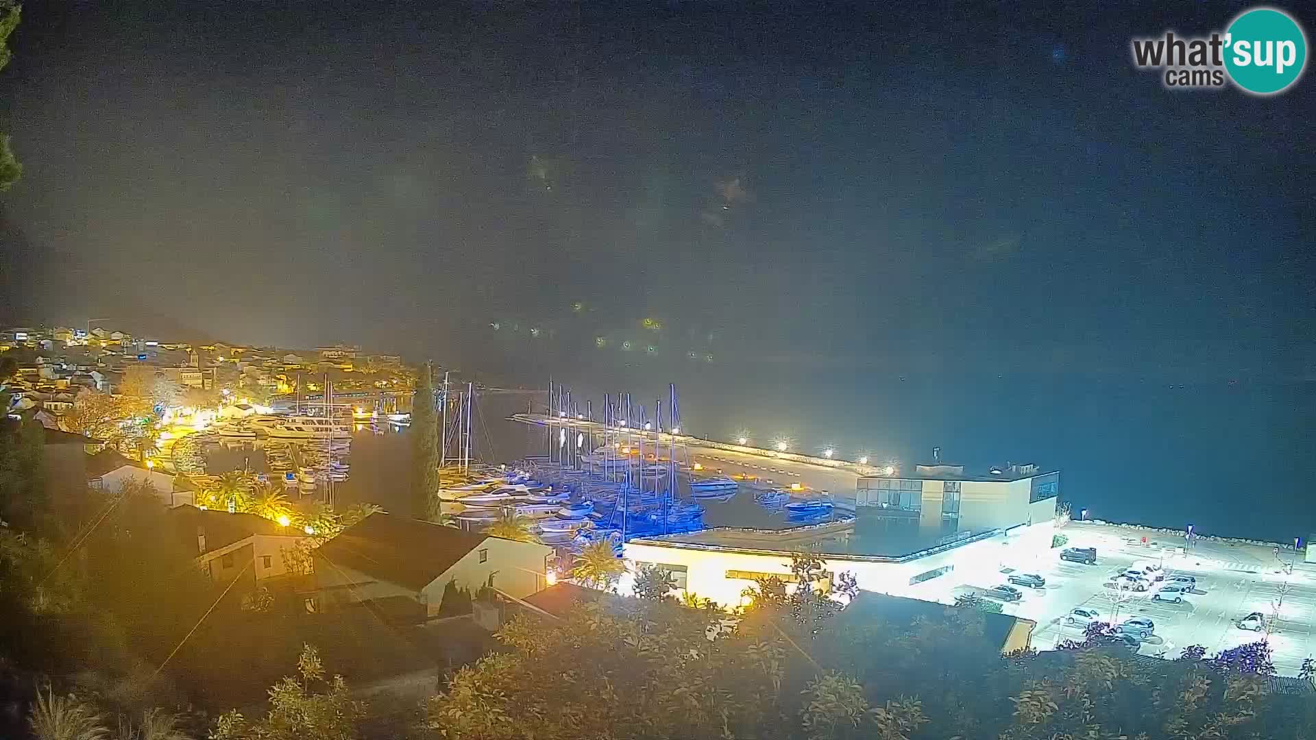 Blick auf Baska Voda