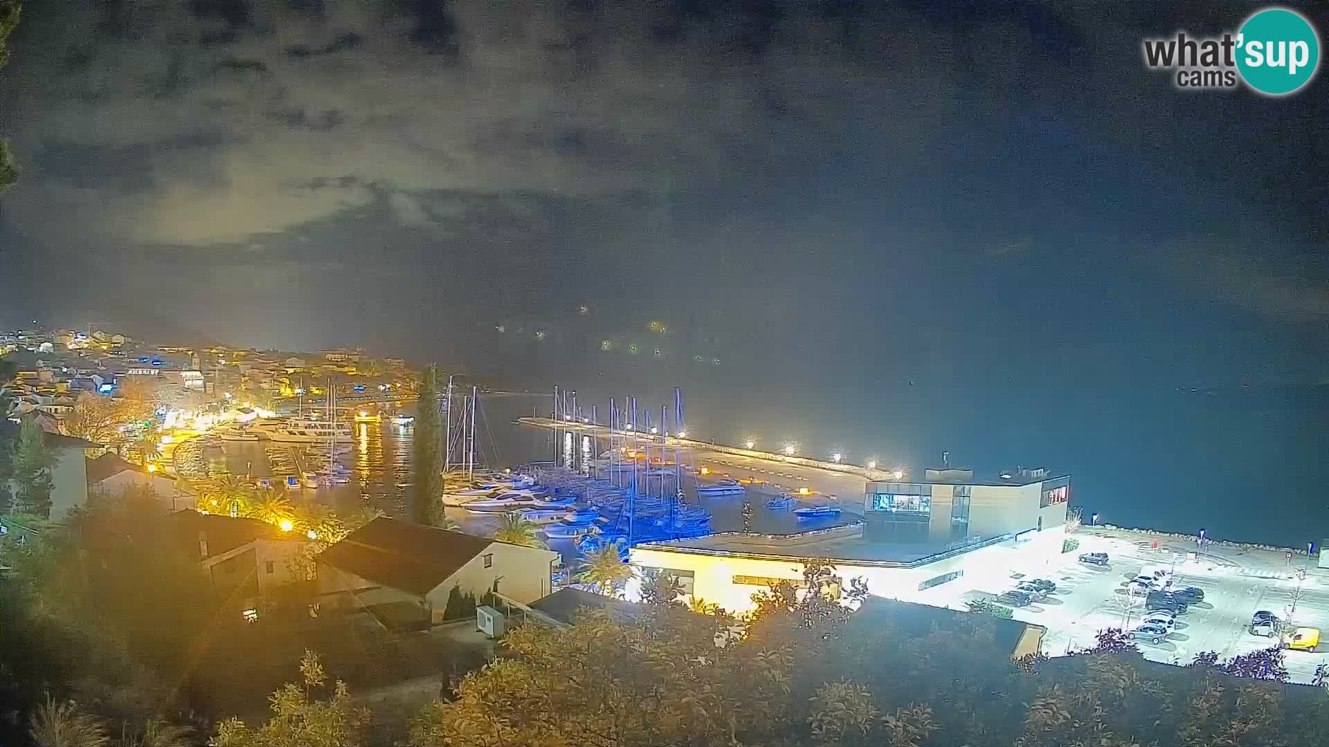 Panoramic view of Baška Voda