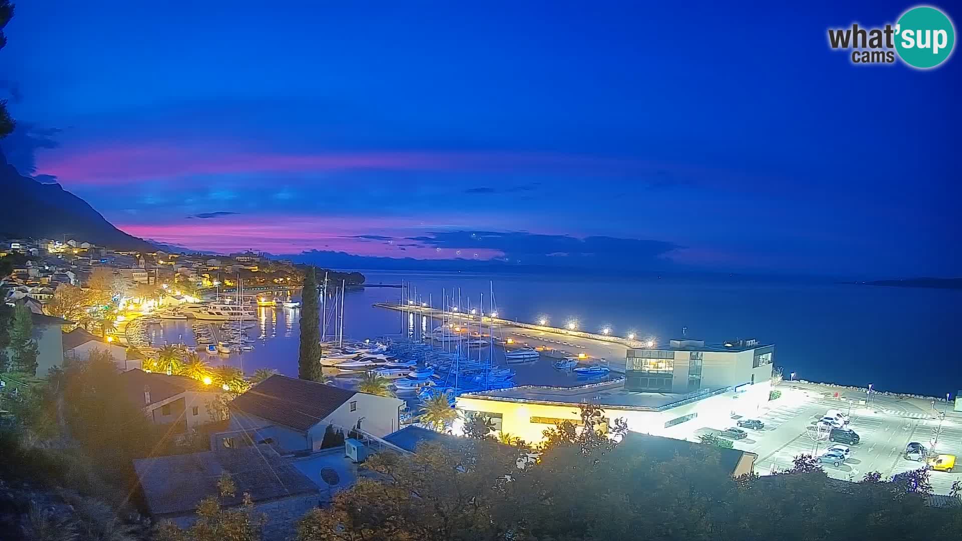 Blick auf Baska Voda