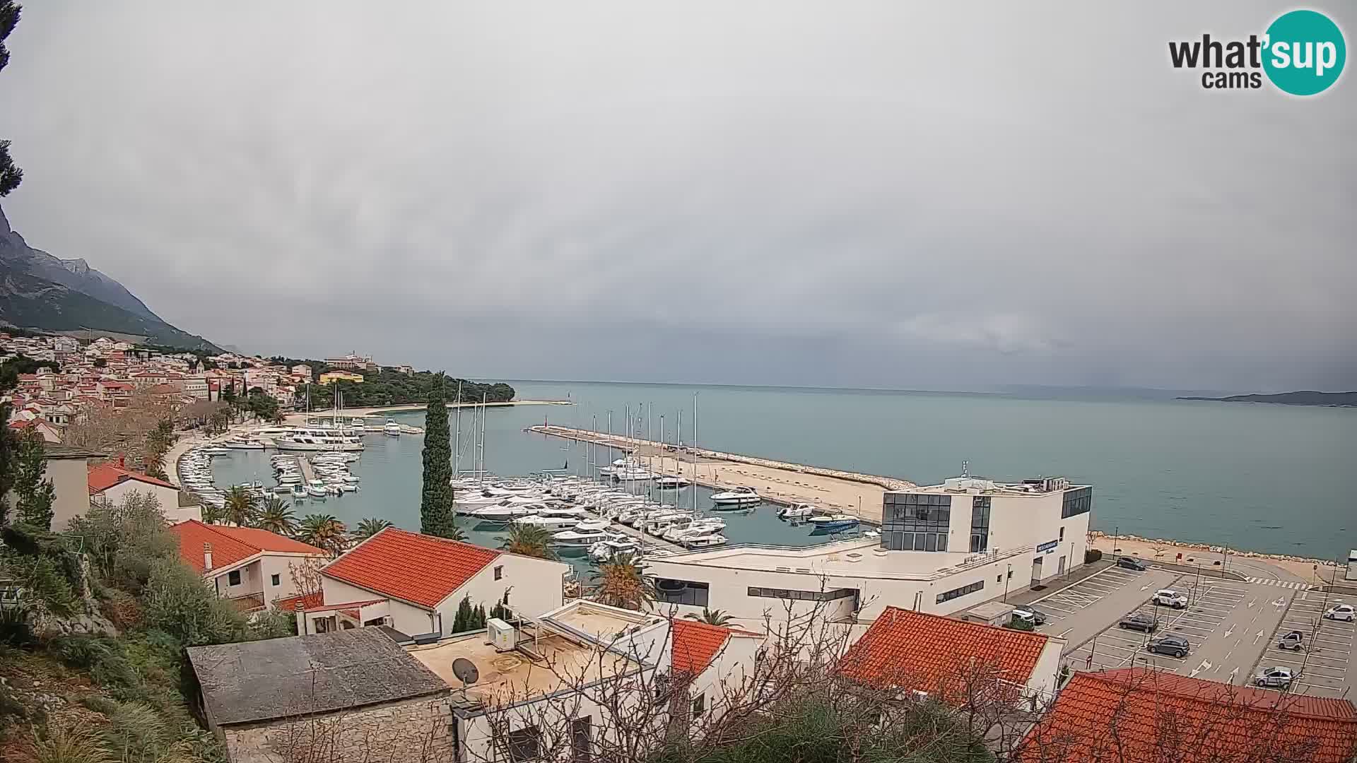 Blick auf Baska Voda