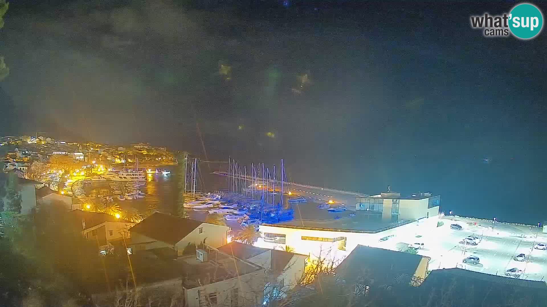 Panoramic view of Baška Voda