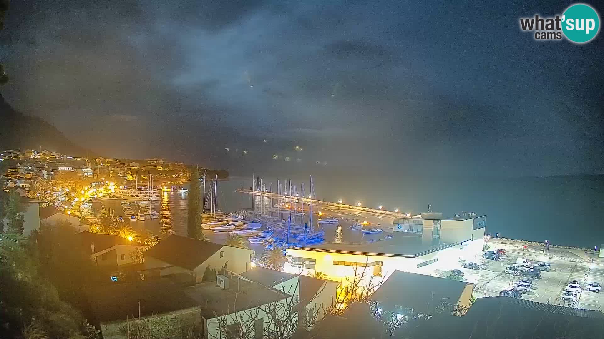 Panoramic view of Baška Voda