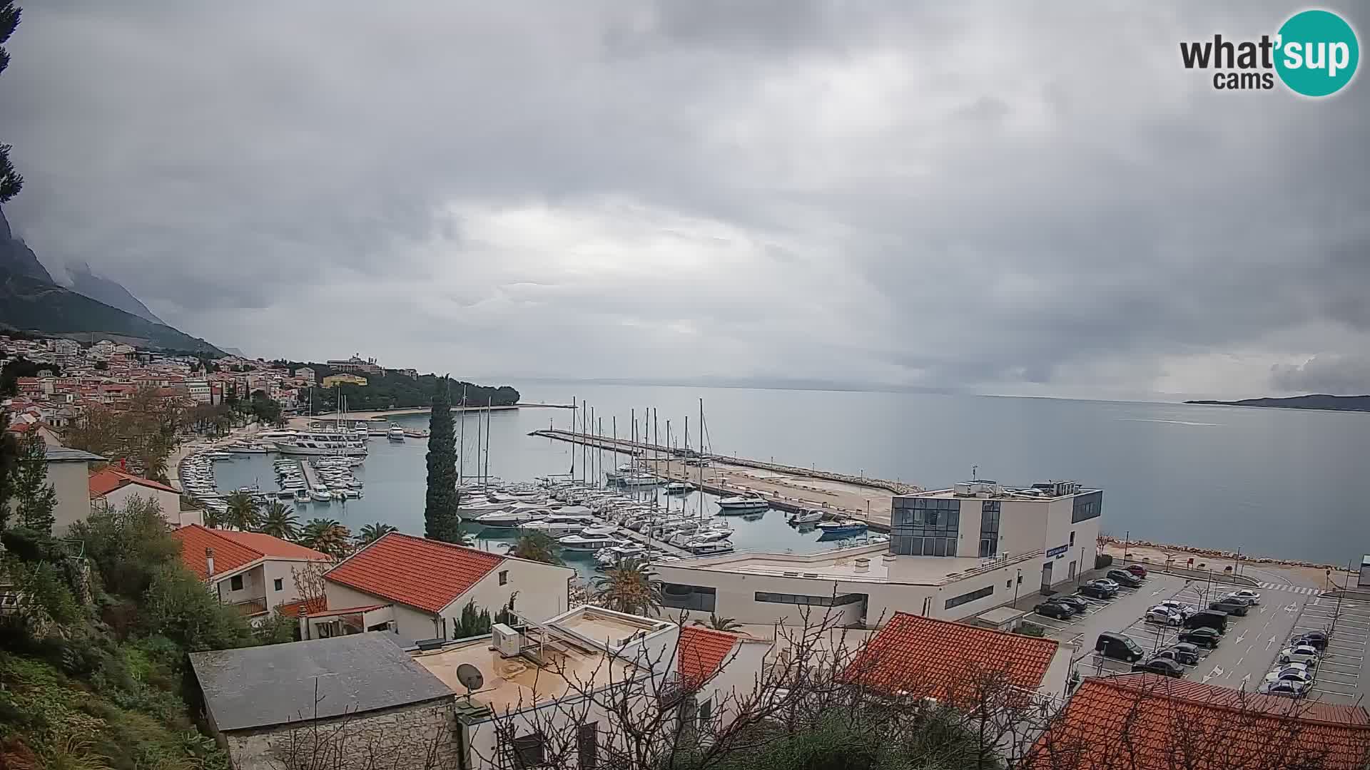 Panoramic view of Baška Voda