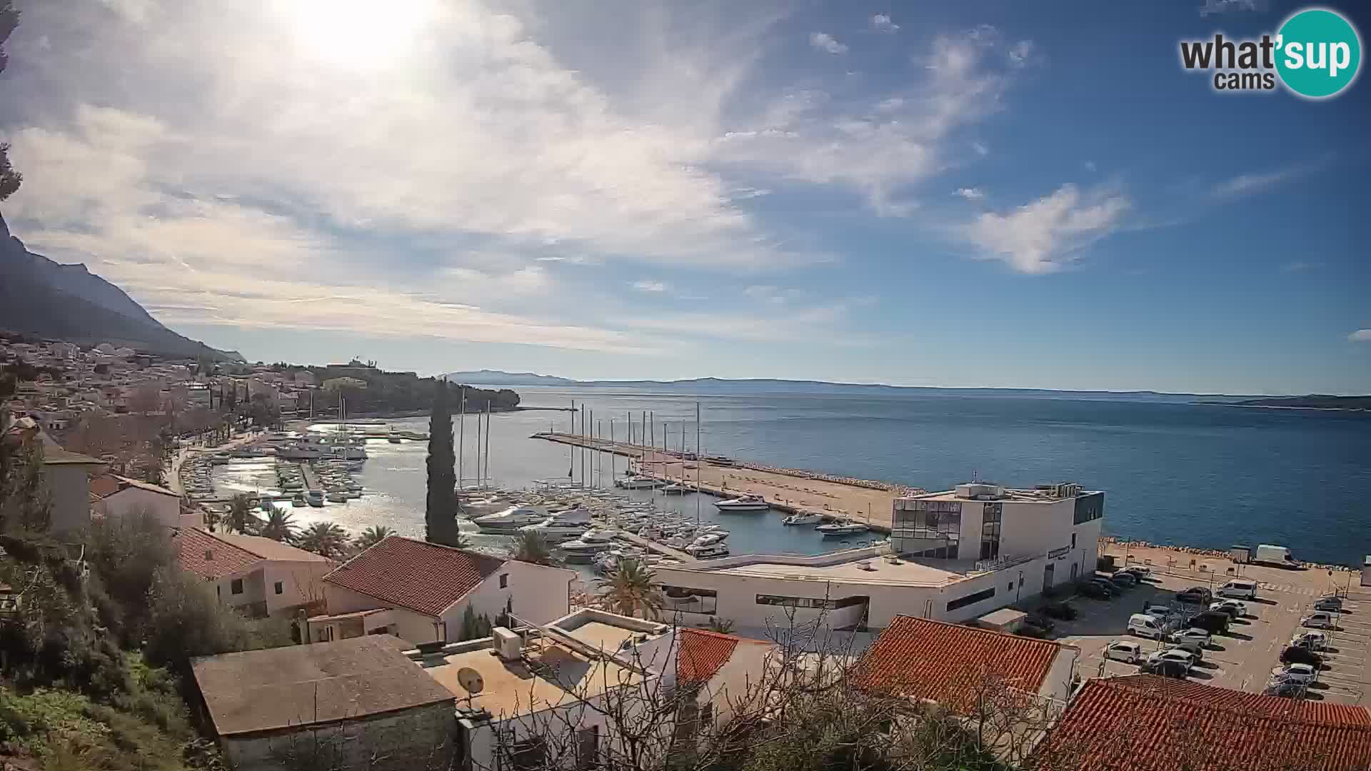 Blick auf Baska Voda
