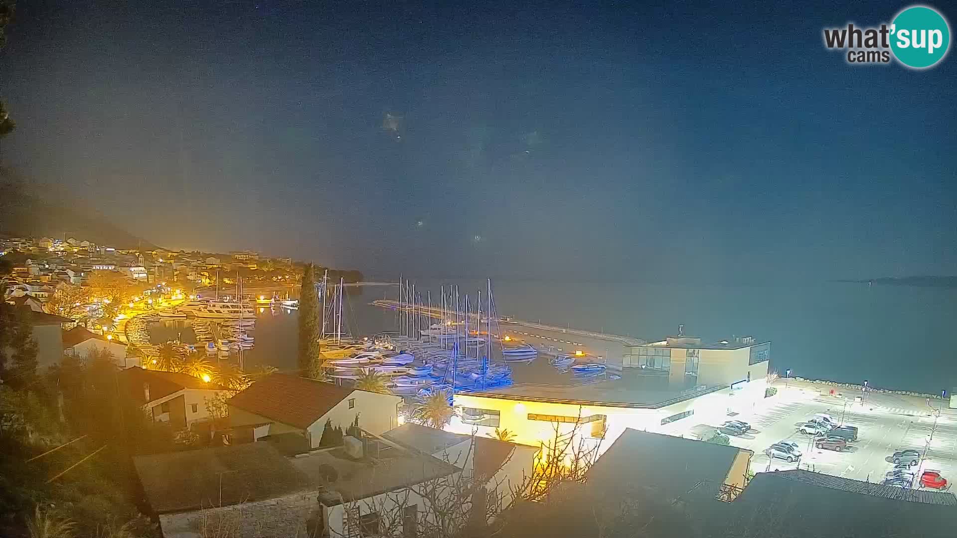 Panoramic view of Baška Voda