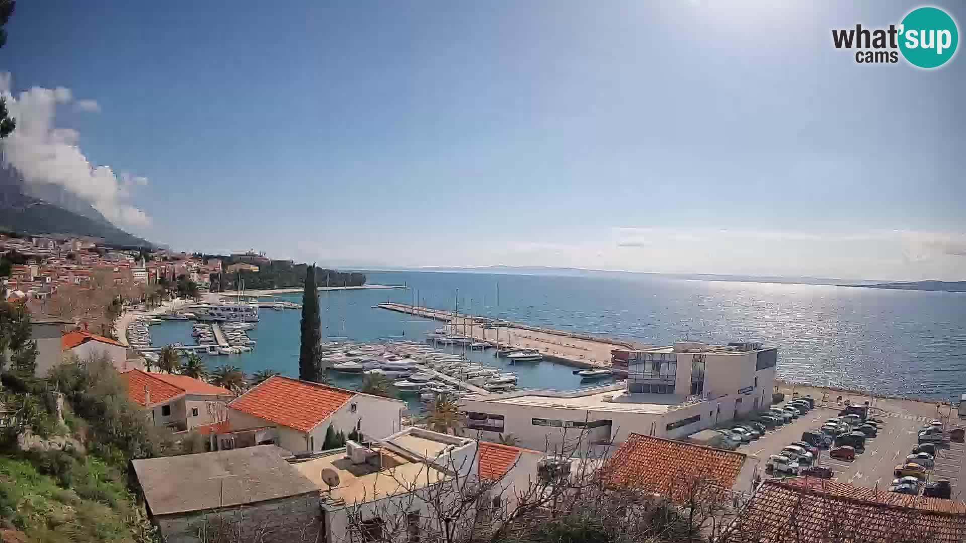 Panoramic view of Baška Voda