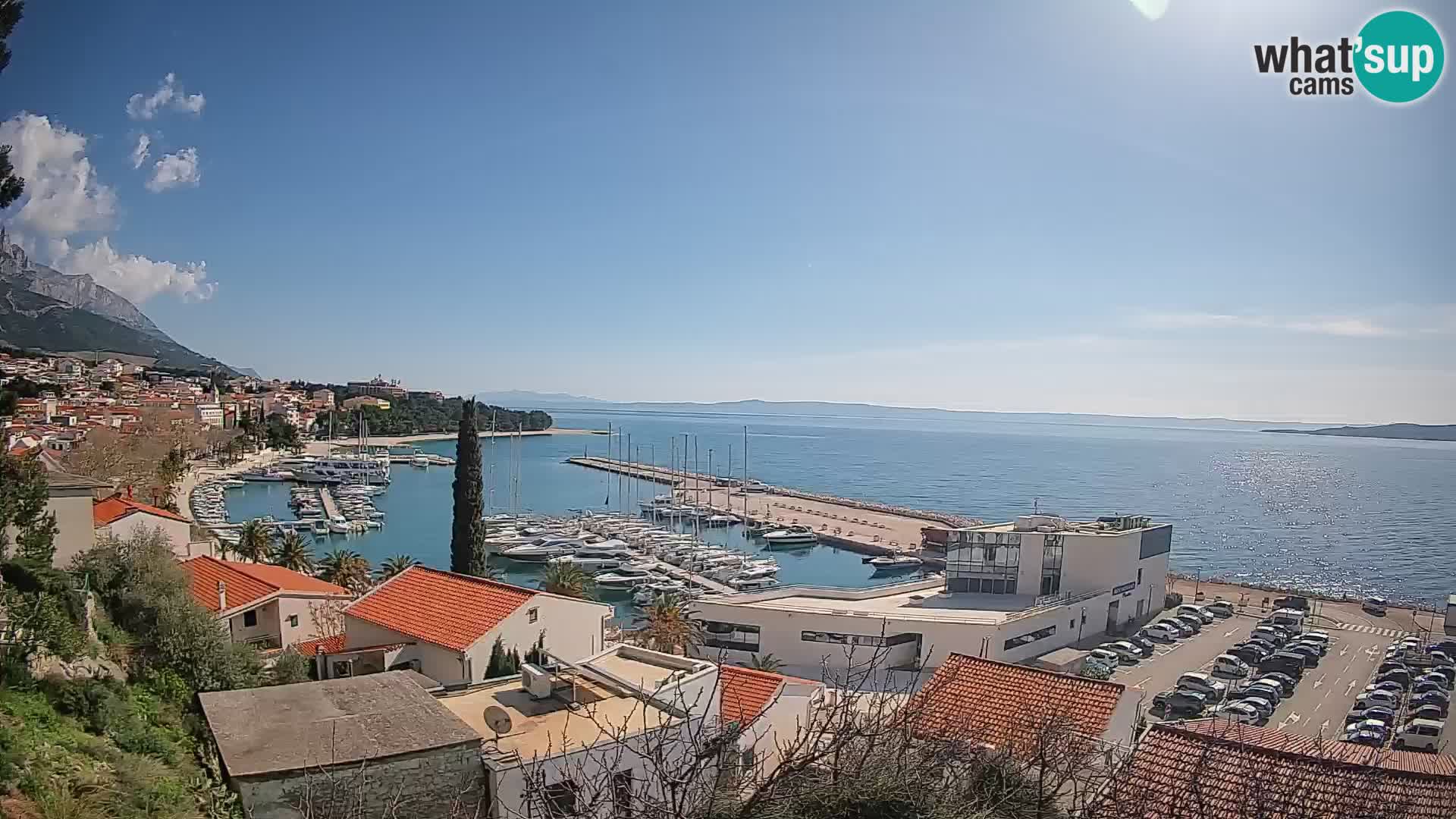 Blick auf Baska Voda