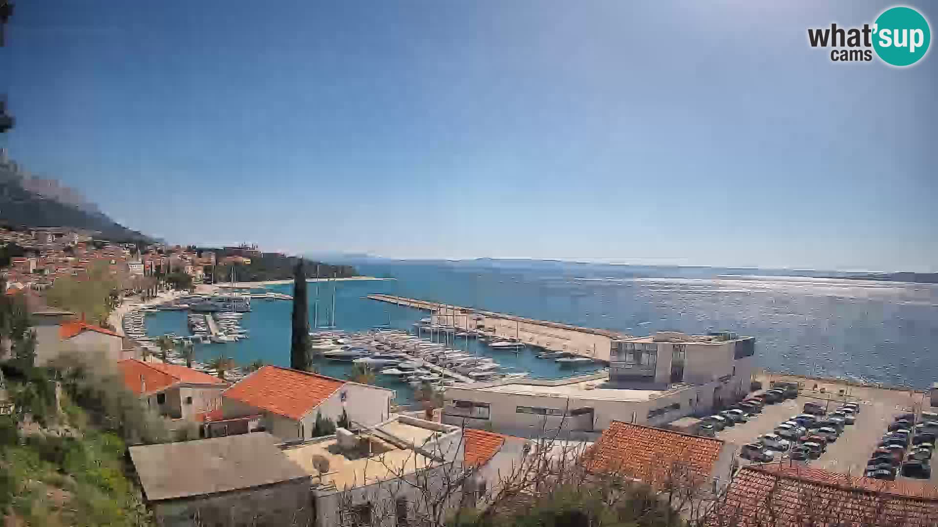 Panoramic view of Baška Voda