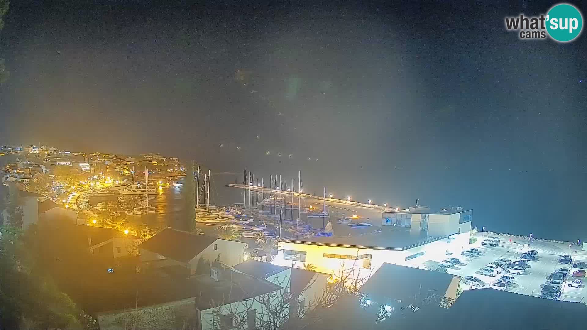 Blick auf Baska Voda